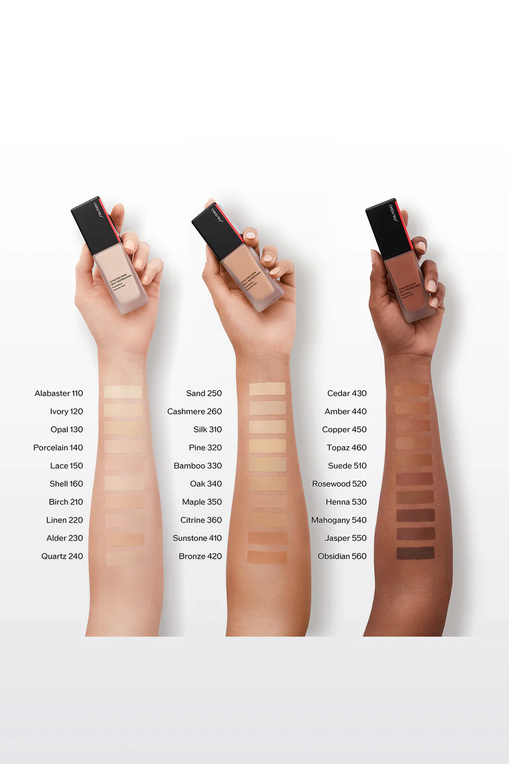 מייקאפ Synchro Skin Radiant Lifting SPF30 | שיסיידו - Image 20