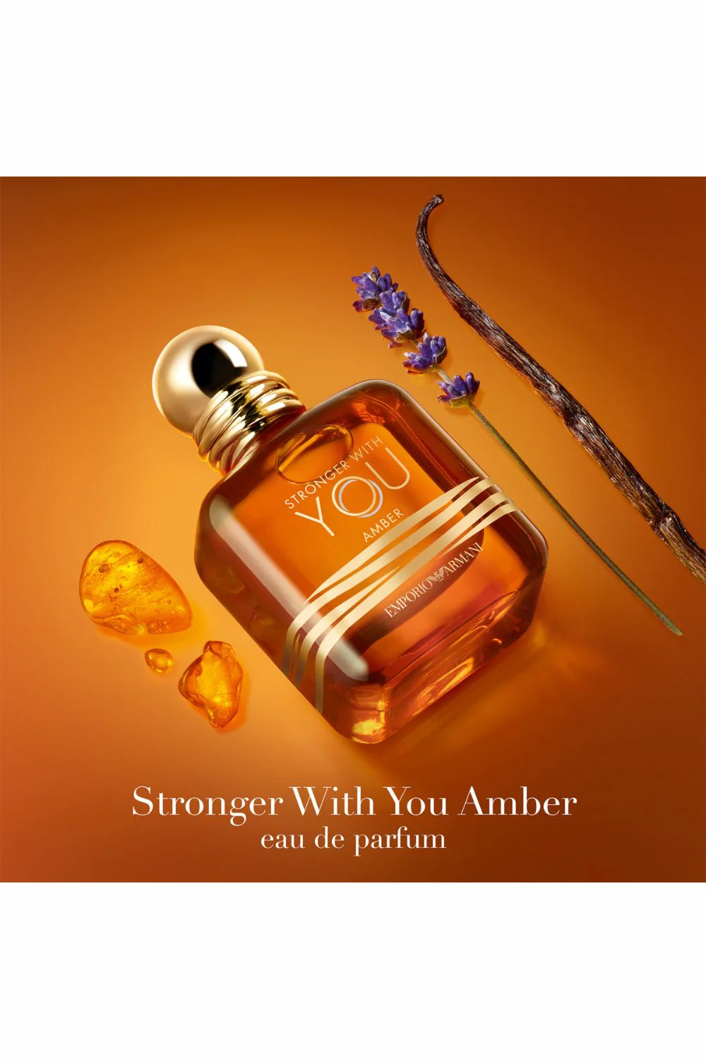 בושם לגבר 100 מ"ל STRONGER WITH YOU AMBER E.D.P | ארמני - Image 4