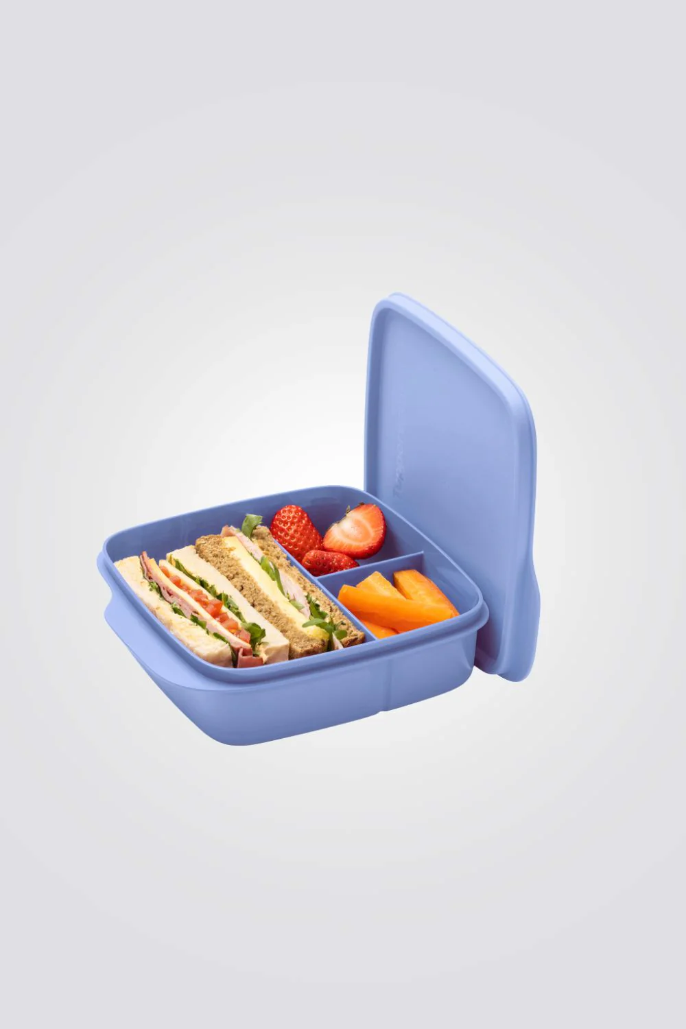 קופסת אוכל מחולקת אקו 550 מ"ל ממוחזר - Image 2
