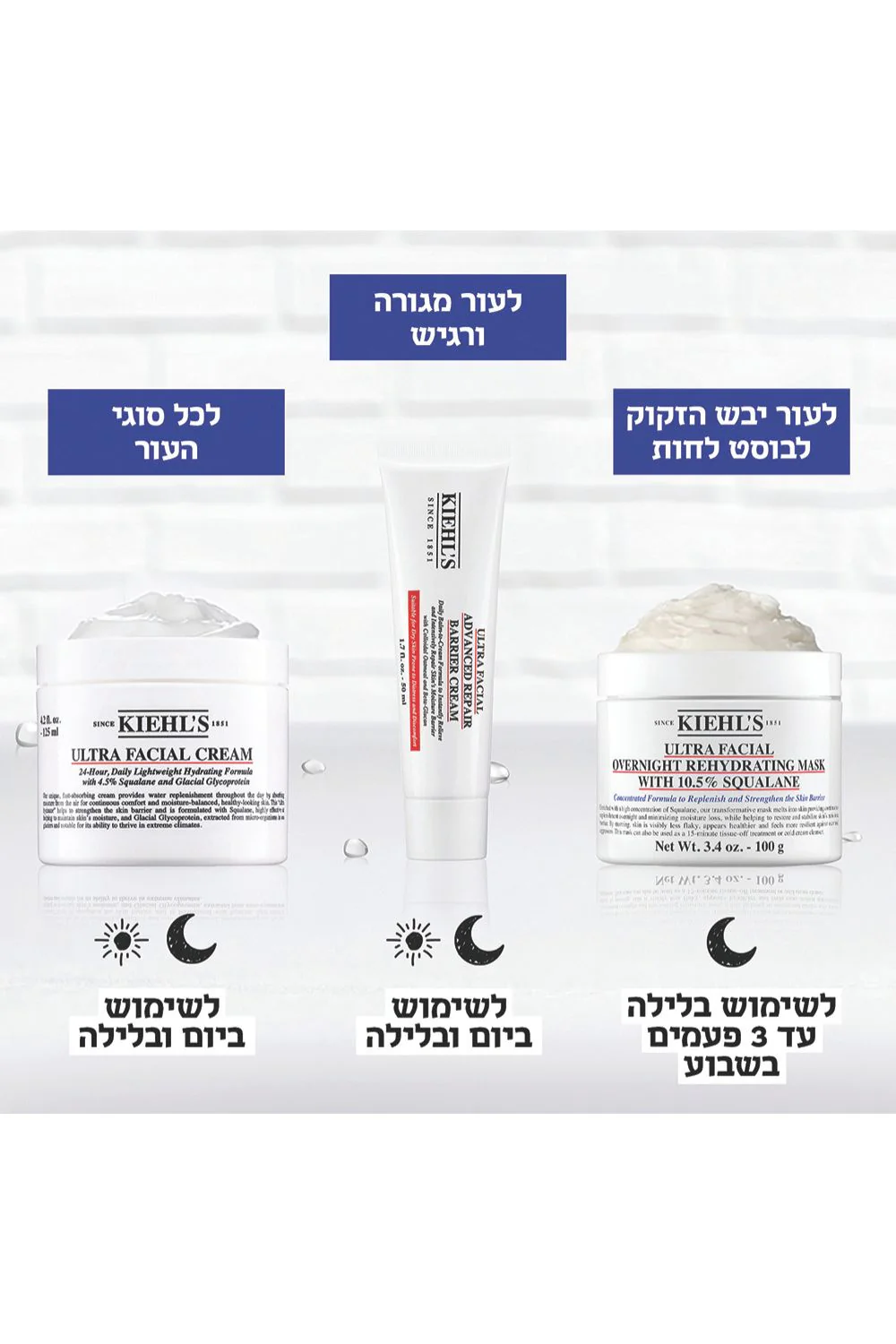 קרם לחות לפני 50 מ"ל ULTRA FACIAL - Image 3