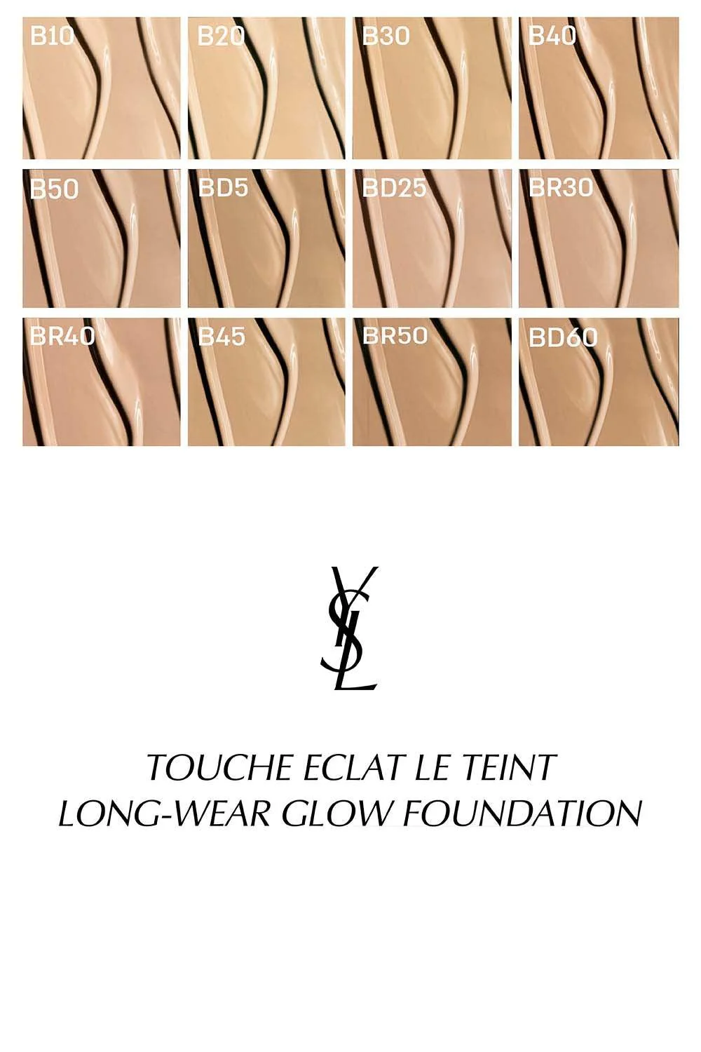 מייק אפ Touche Eclat Le Teint Long-Wear Glow עמיד במיוחד ומעניק כיסוי בינוני זוהר 25 מ"ל - Image 33