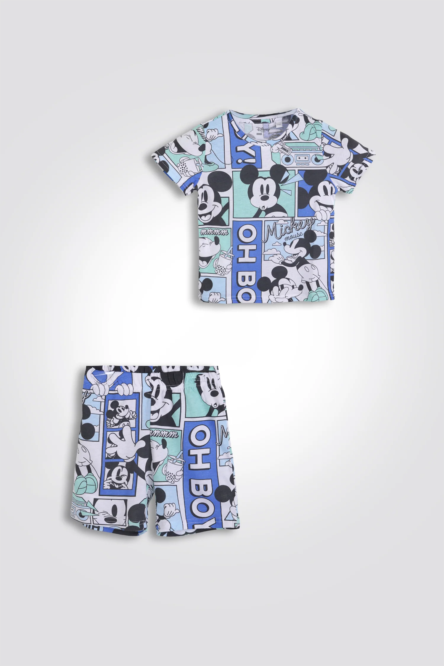 סט פיג’מה קצרה MICKEY לילדים