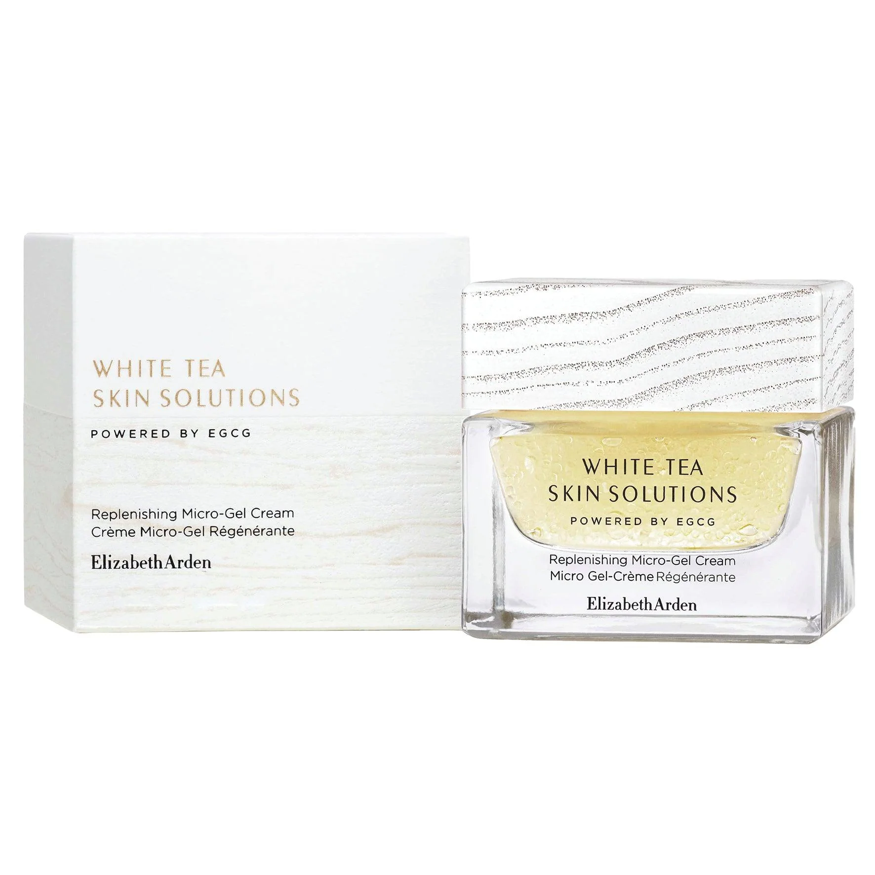 קרם לחות במרקם ג'ל 50 מ"ל WHITE TEA SKIN SOLUTIONS REPLENISHING MICRO - Image 2