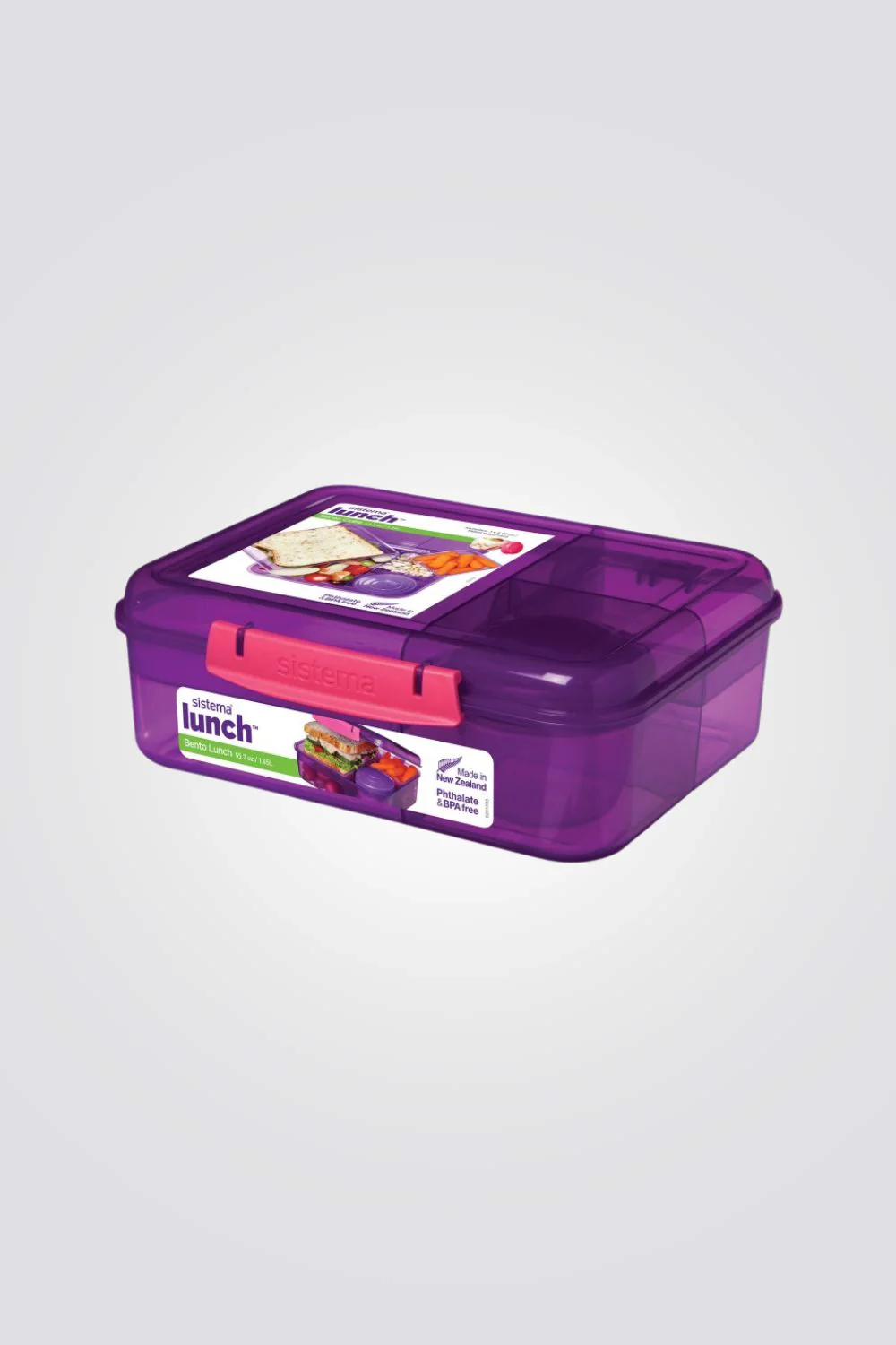 קופסת אוכל מלבנית 1.65 ליטר - Image 3