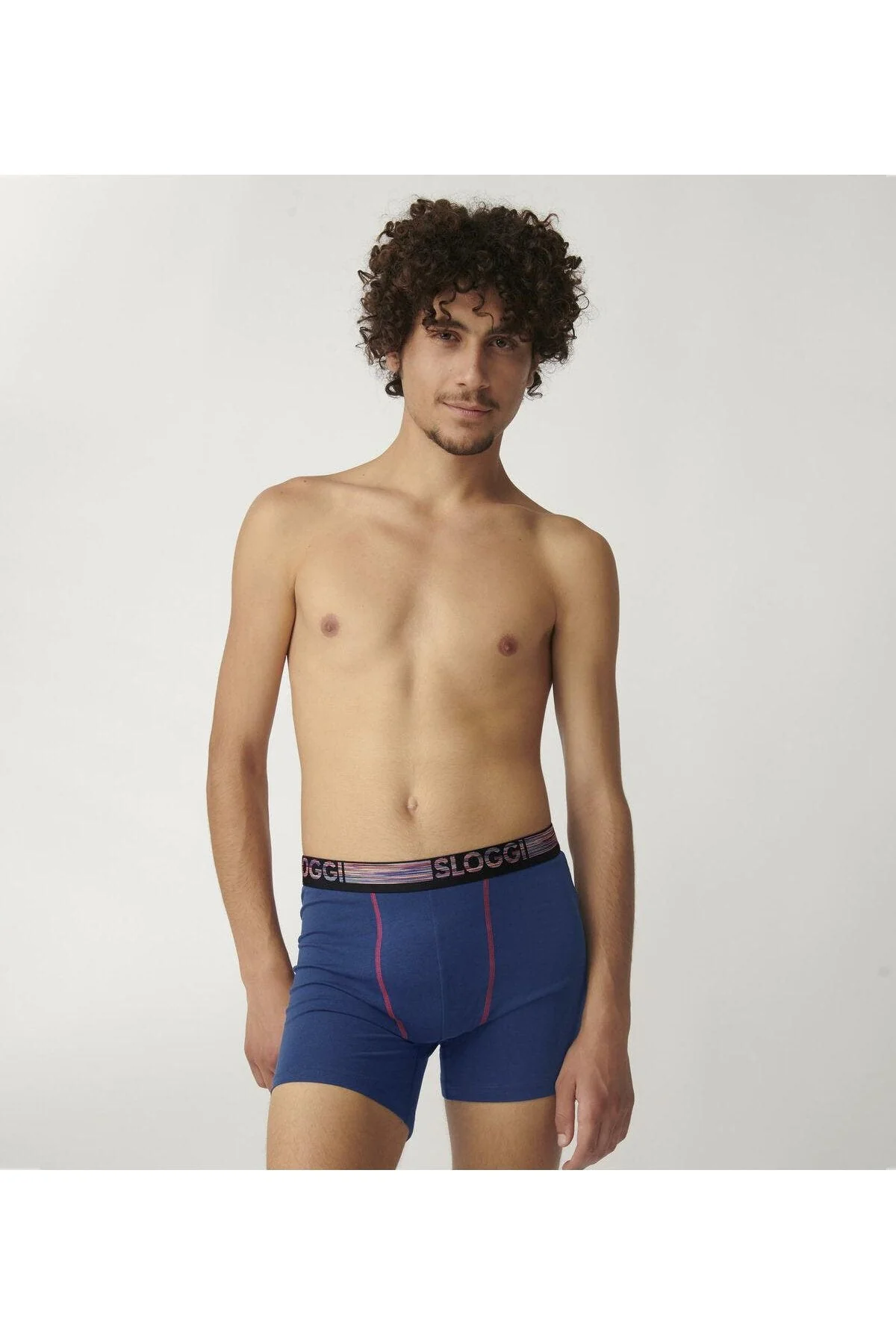 2 בוקסרים בצבע כחול ושחור MEN GO ABC NATURAL - Image 2