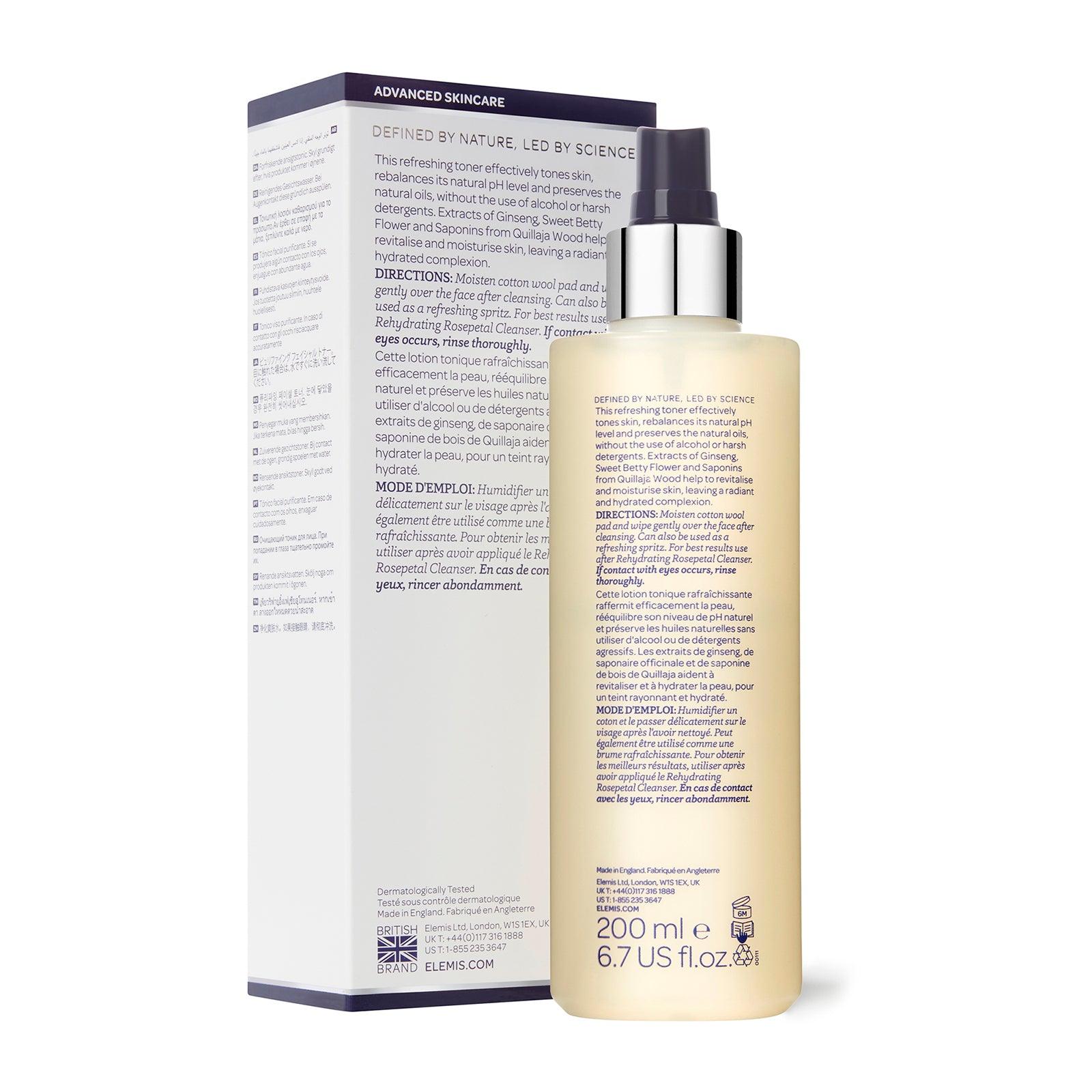 מי פנים ג'ינסנג לניקוי 200 מ"ל REHYDRATING GINSENG TONER - Image 4