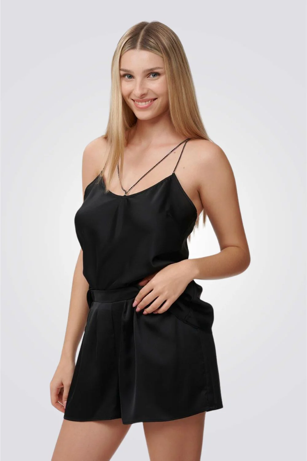 סט בייבידול סאטן 2 חלקים - Image 5