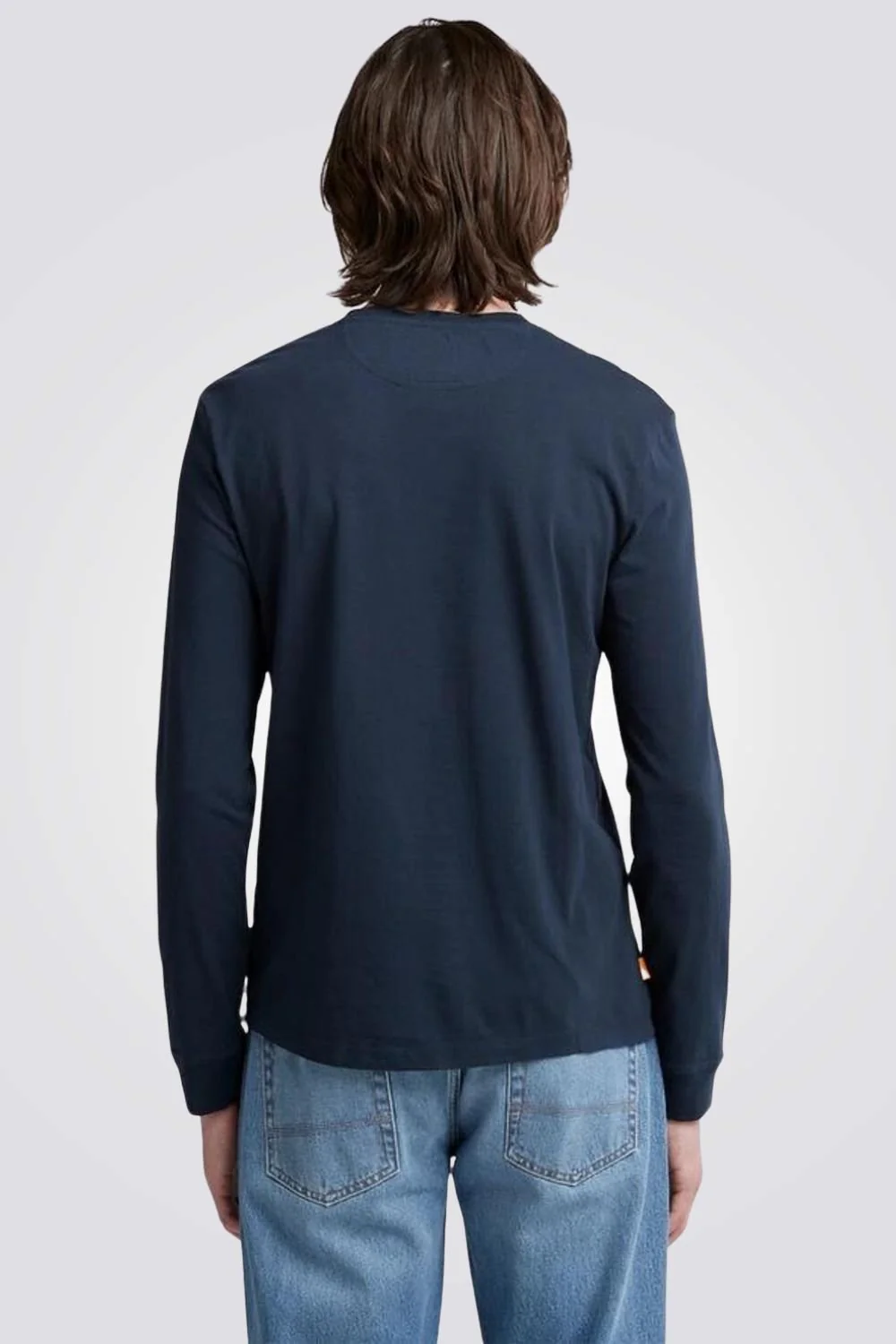 טישירט לגברים SLIM FIT לגברים בצבע כחול - Image 2