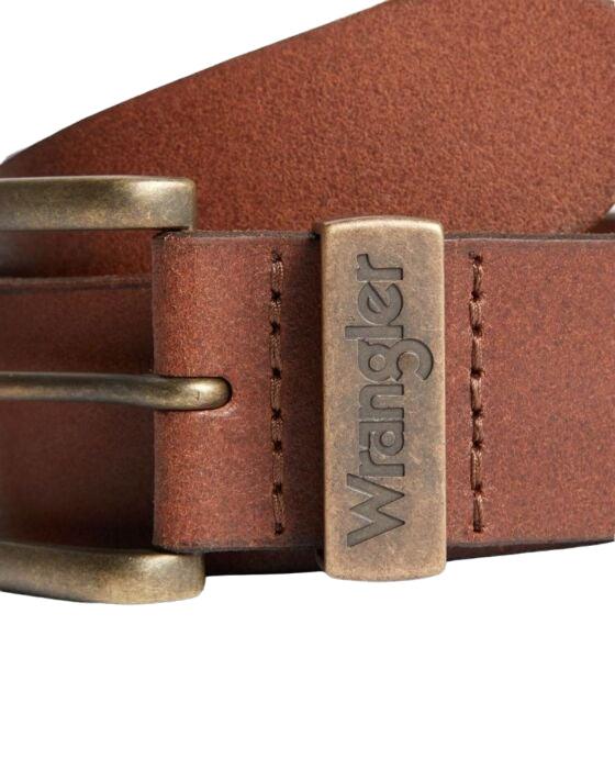 חגורת METAL LOOP COGNAC - Image 2