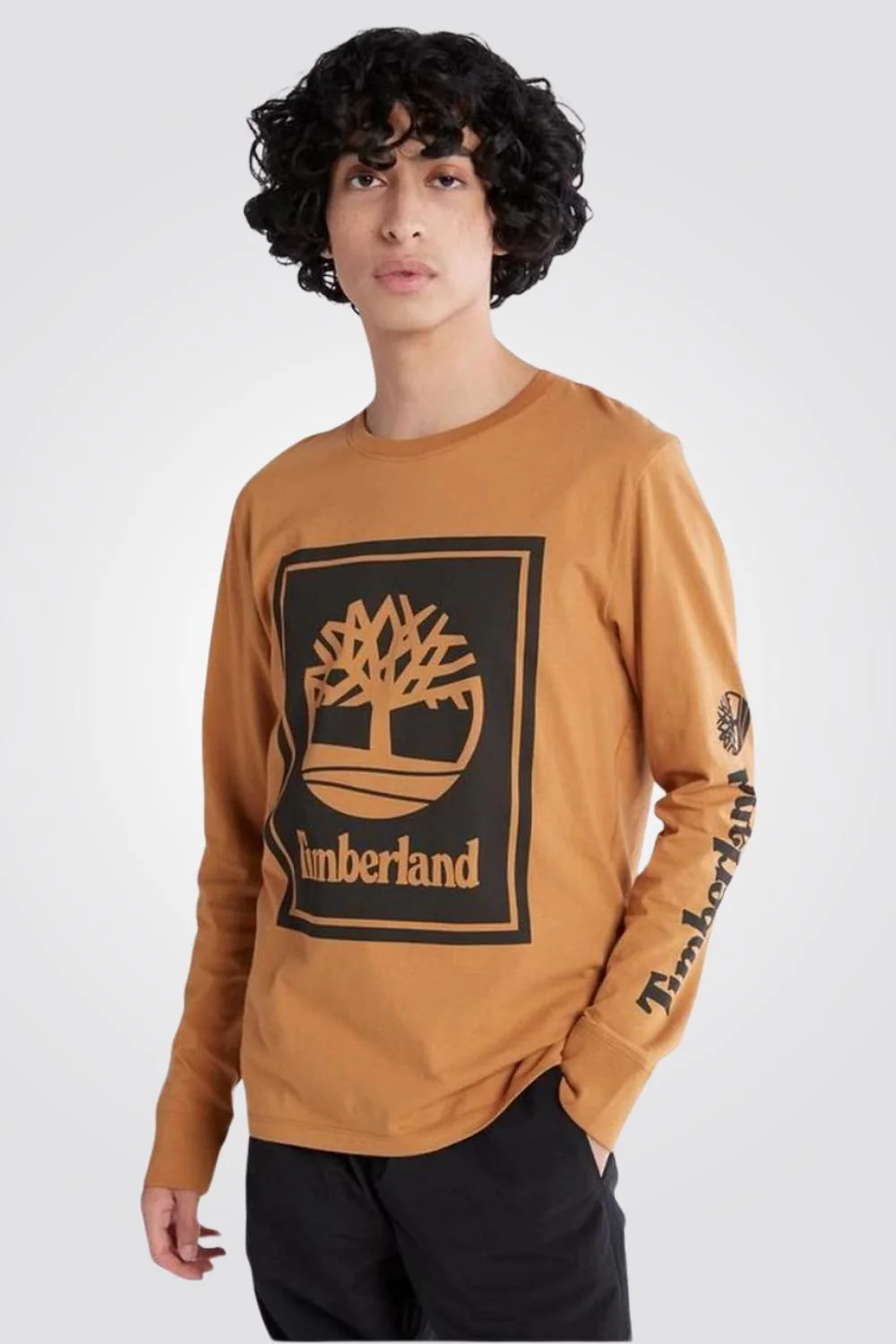 טי שירט עם לוגו קדמי