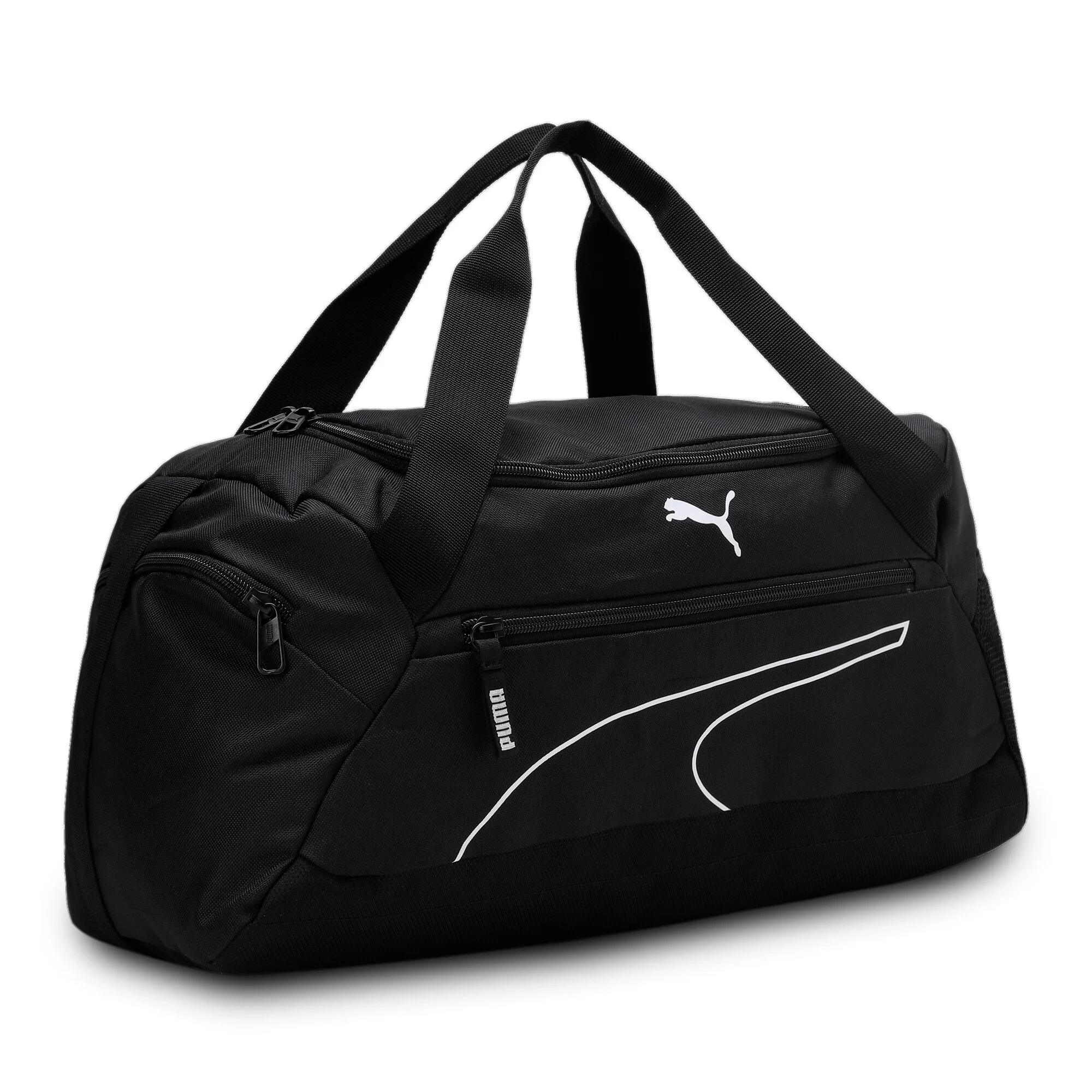 תיק אימון Fundamentals Sports 27L בצבע שחור ולבן - Image 4