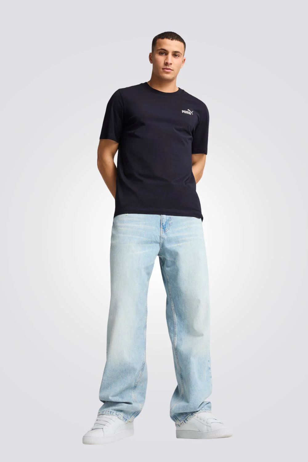 טישירט קצרה ממותגת לגברים | פומה - Image 2