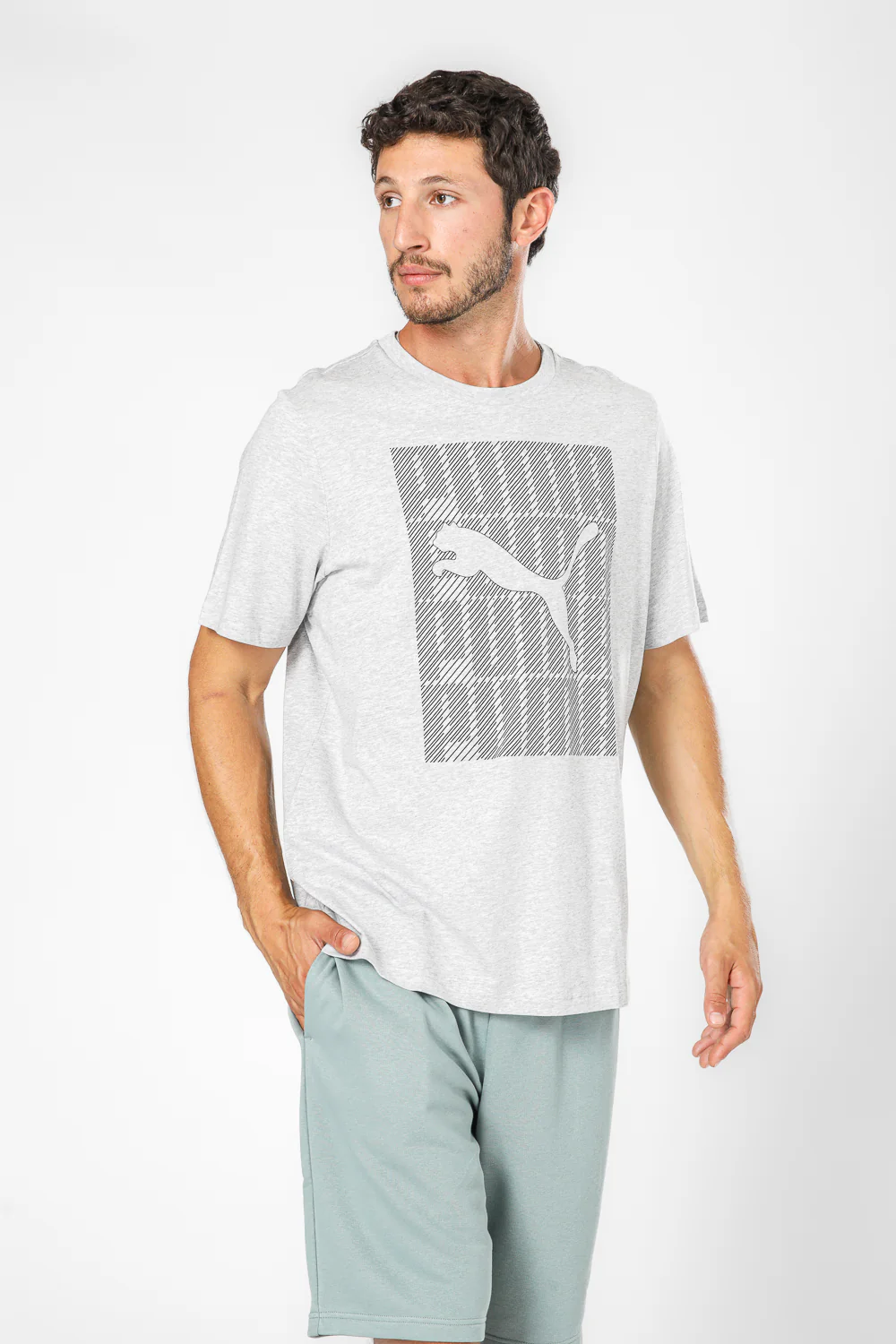 טי שירט GRAPHICS Puma Wordin לגברים - Image 3