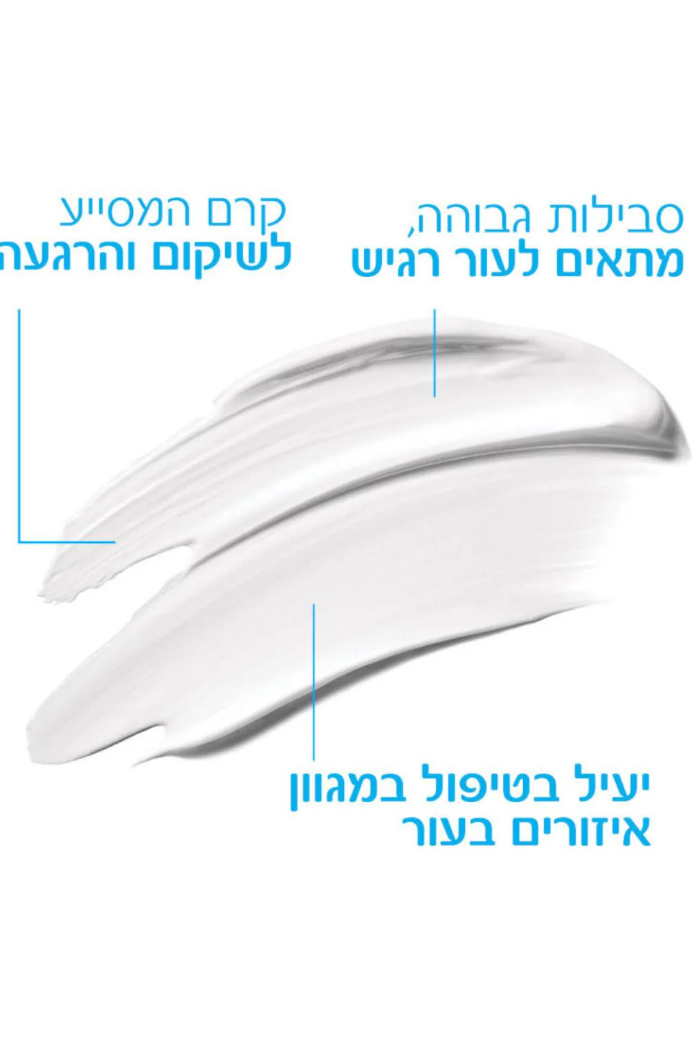 קרם רב שימושי לעור מגורה ויבש 100 מ"ל CICAPLAST BAUME B5+ | לה רוש פוזה - Image 5