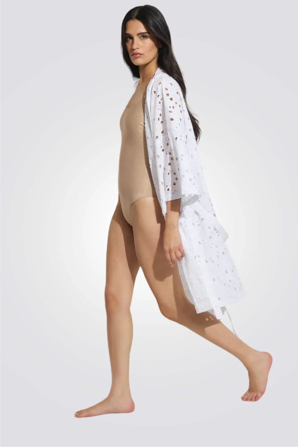בגד ים שלם Lurex מוזהב - Image 5