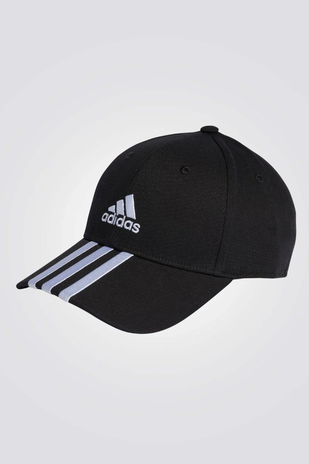 כובע 3-STRIPES בצבע שחור ולבן