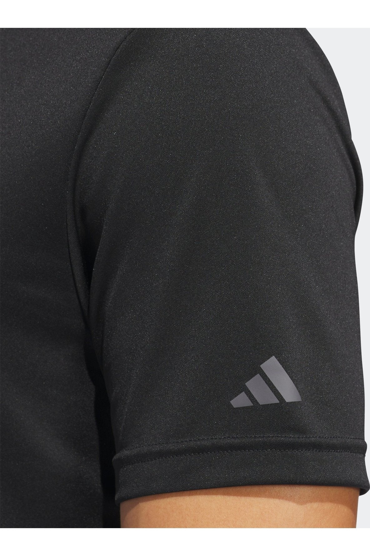 חולצת פולו לגברים CORE ADIDAS PERFORMANCE PRIMEGREEN בצבע שחור - Image 4
