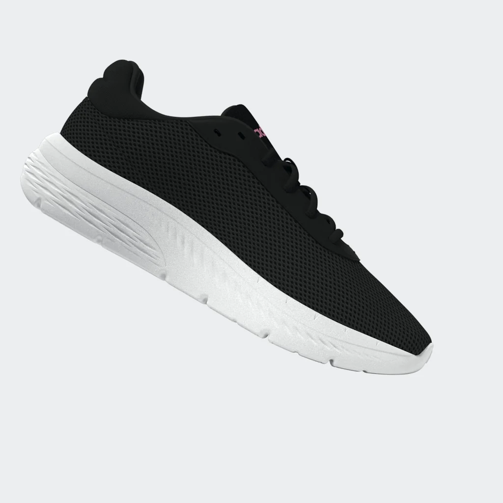נעלי ספורט לנשים Cloudfoam Comfy בצבע שחור ולבן - Image 7