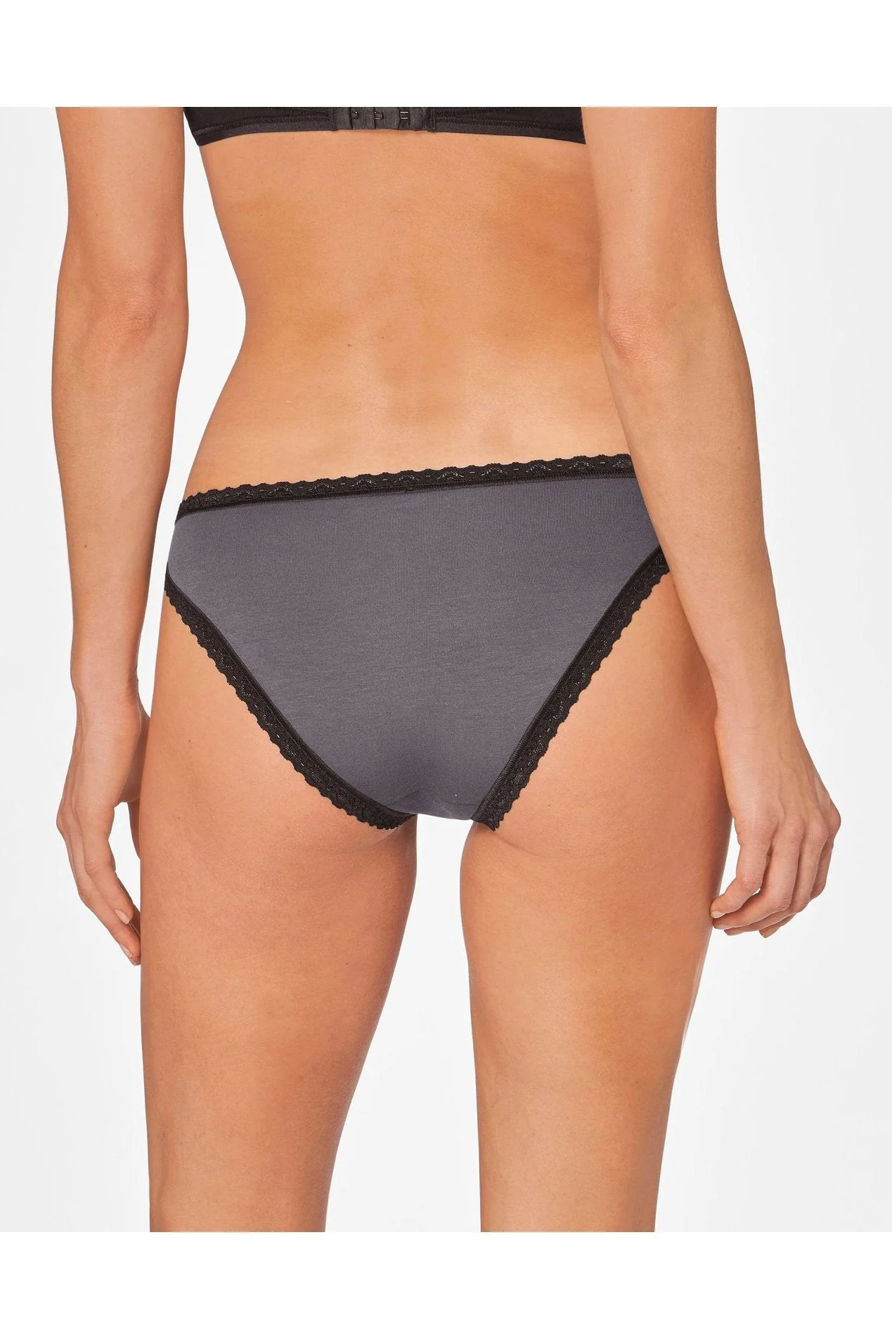 מארז 3 תחתוני Tanga שחורים - Image 3