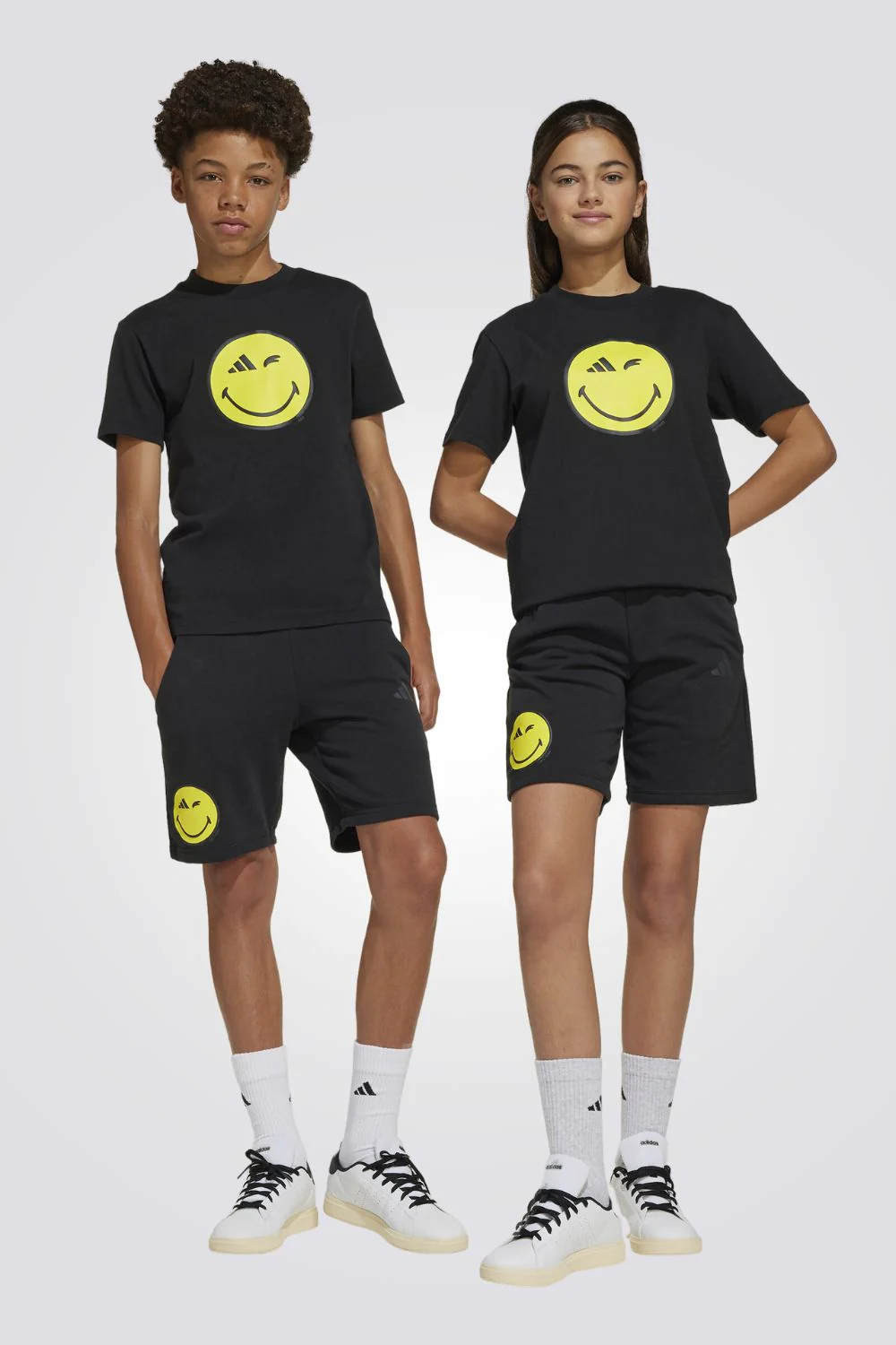 מכנס קצר adidas x Smiley World לילדים ונוער - Image 2