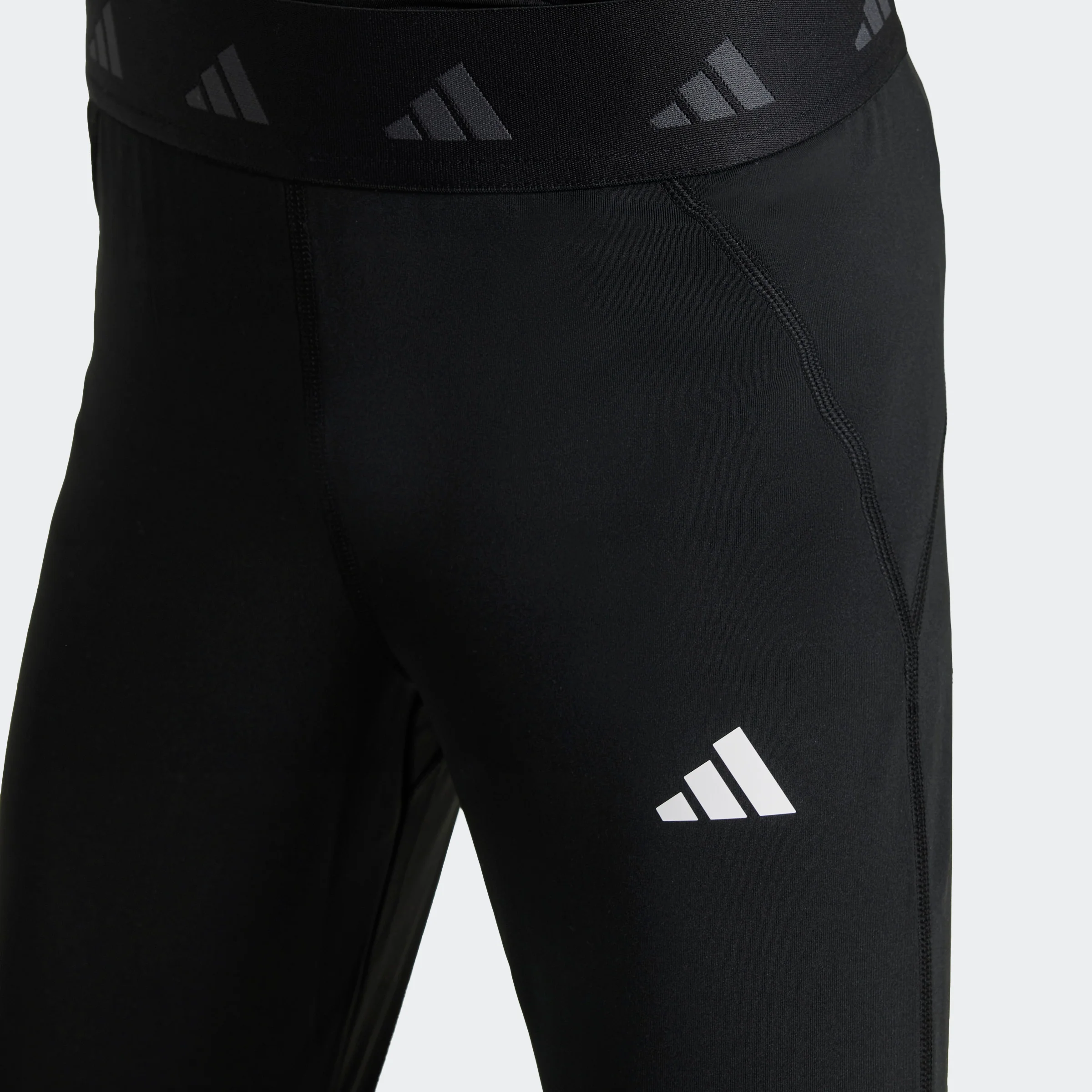 טייץ לנערות וילדות TECHFIT בצבע שחור - Image 10