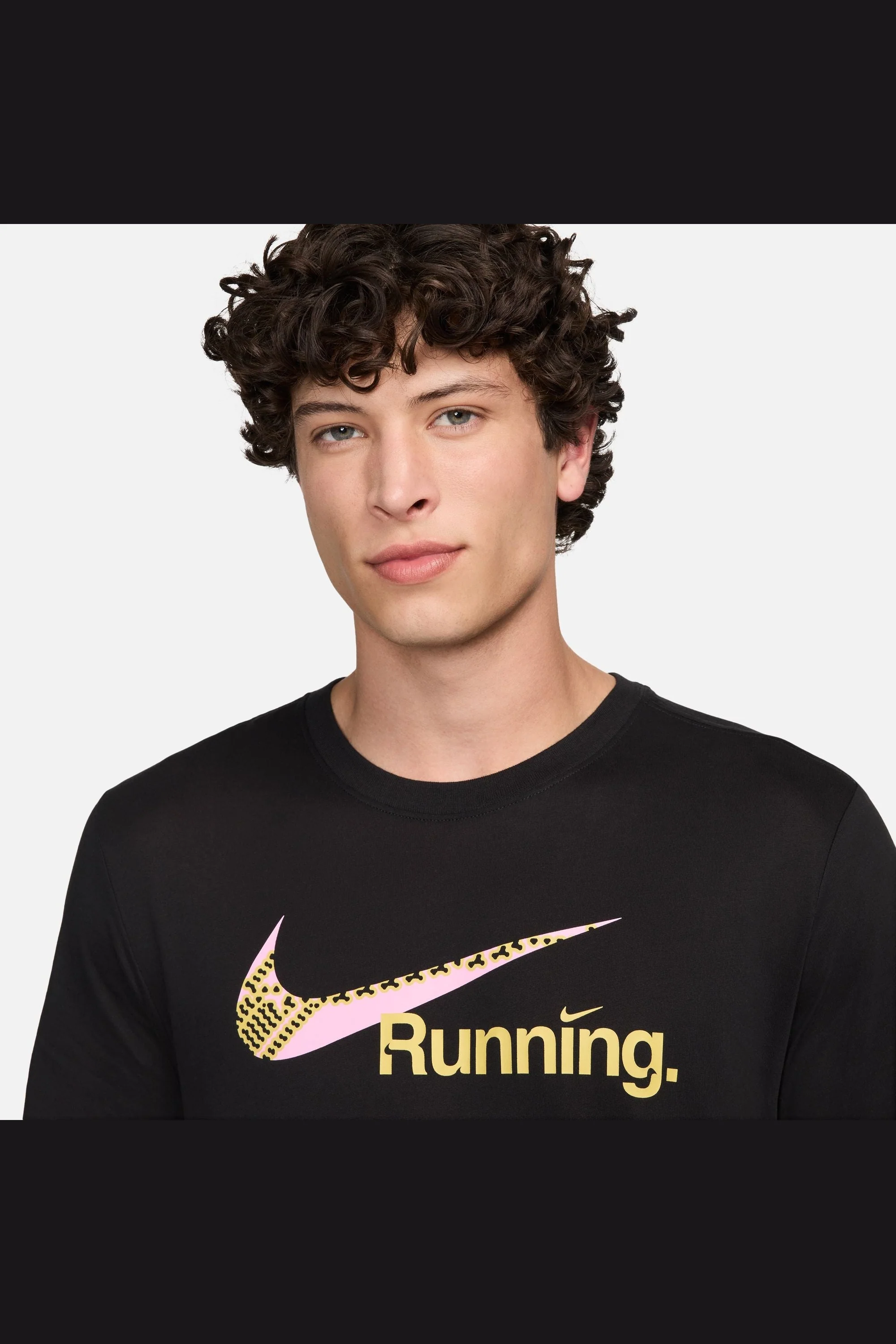 טישירט לגברים Dri-FIT Swoosh בצבע שחור - Image 3