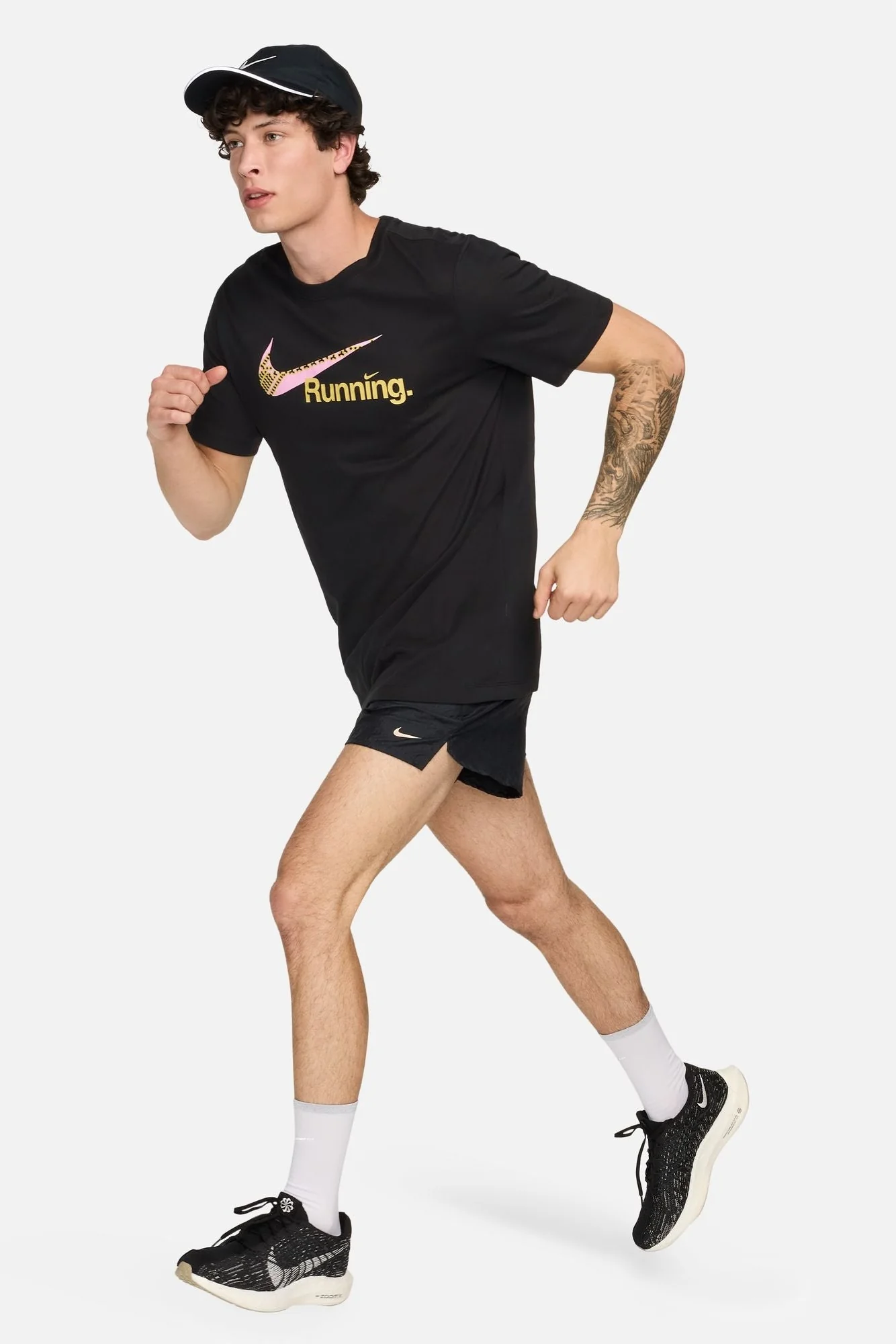 טישירט לגברים Dri-FIT Swoosh בצבע שחור - Image 4