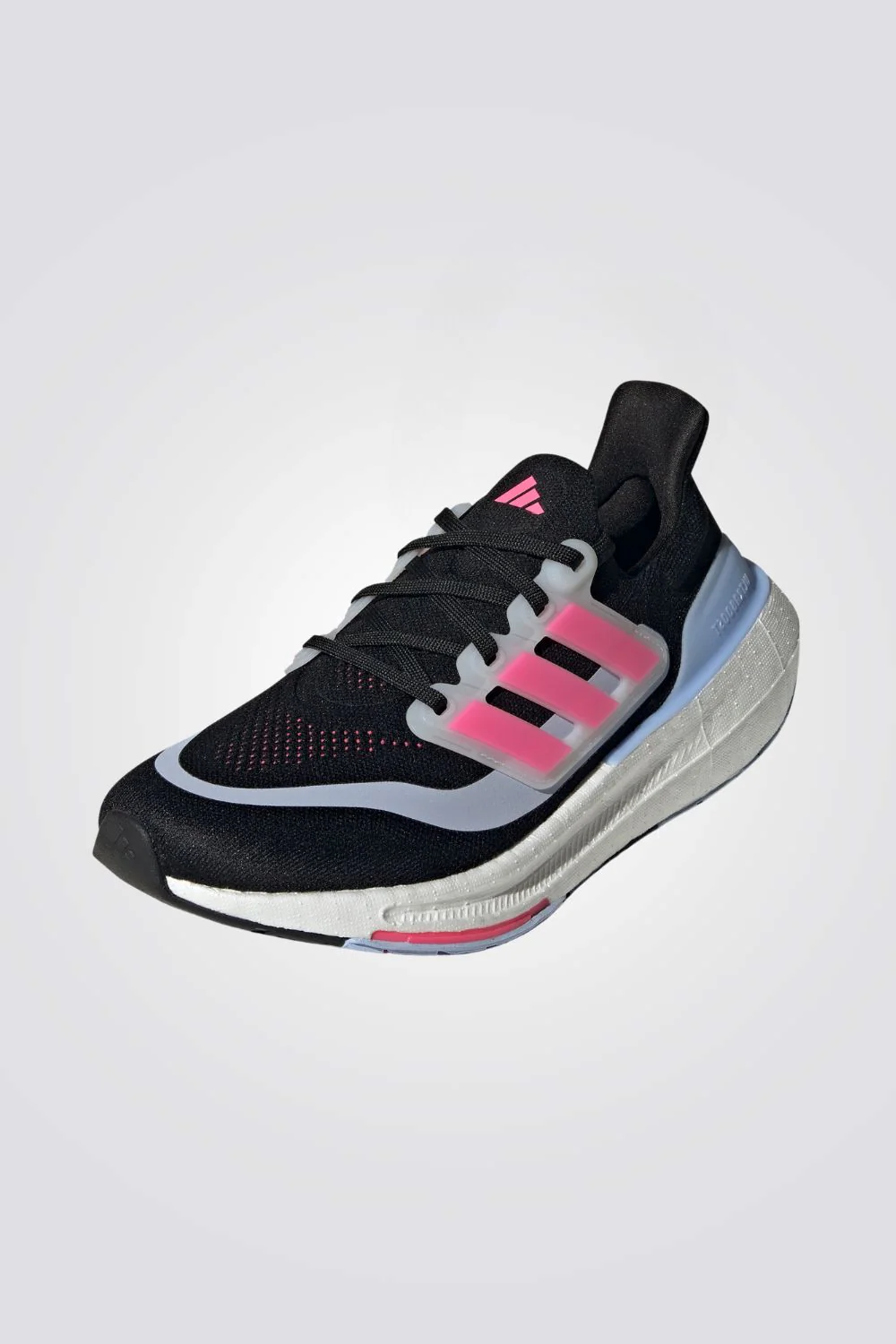 נעלי ספורט לנשים ULTRABOOST LIGHT בצבע שחור ורוד ותכלת - Image 3