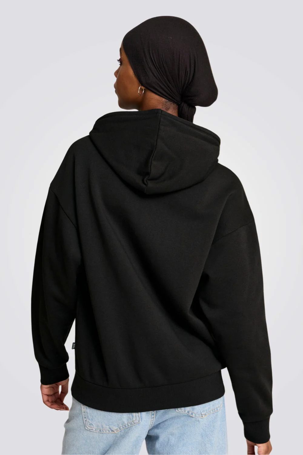 קפוצ'ון Script Hoodie לנשים בצבע שחור - Image 2
