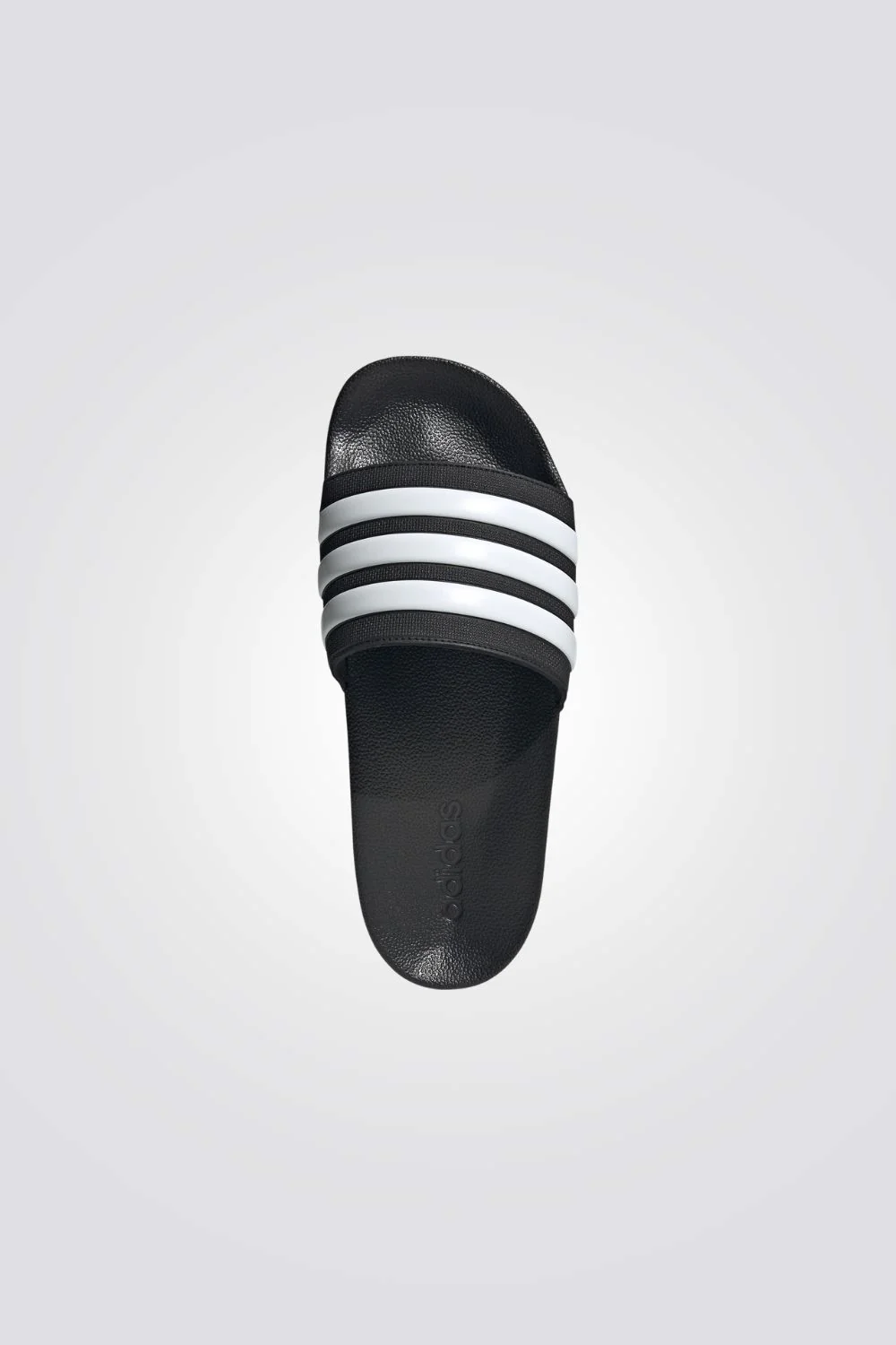 כפכף יוניסקס ADILETTE בצבע שחור ולבן - Image 3