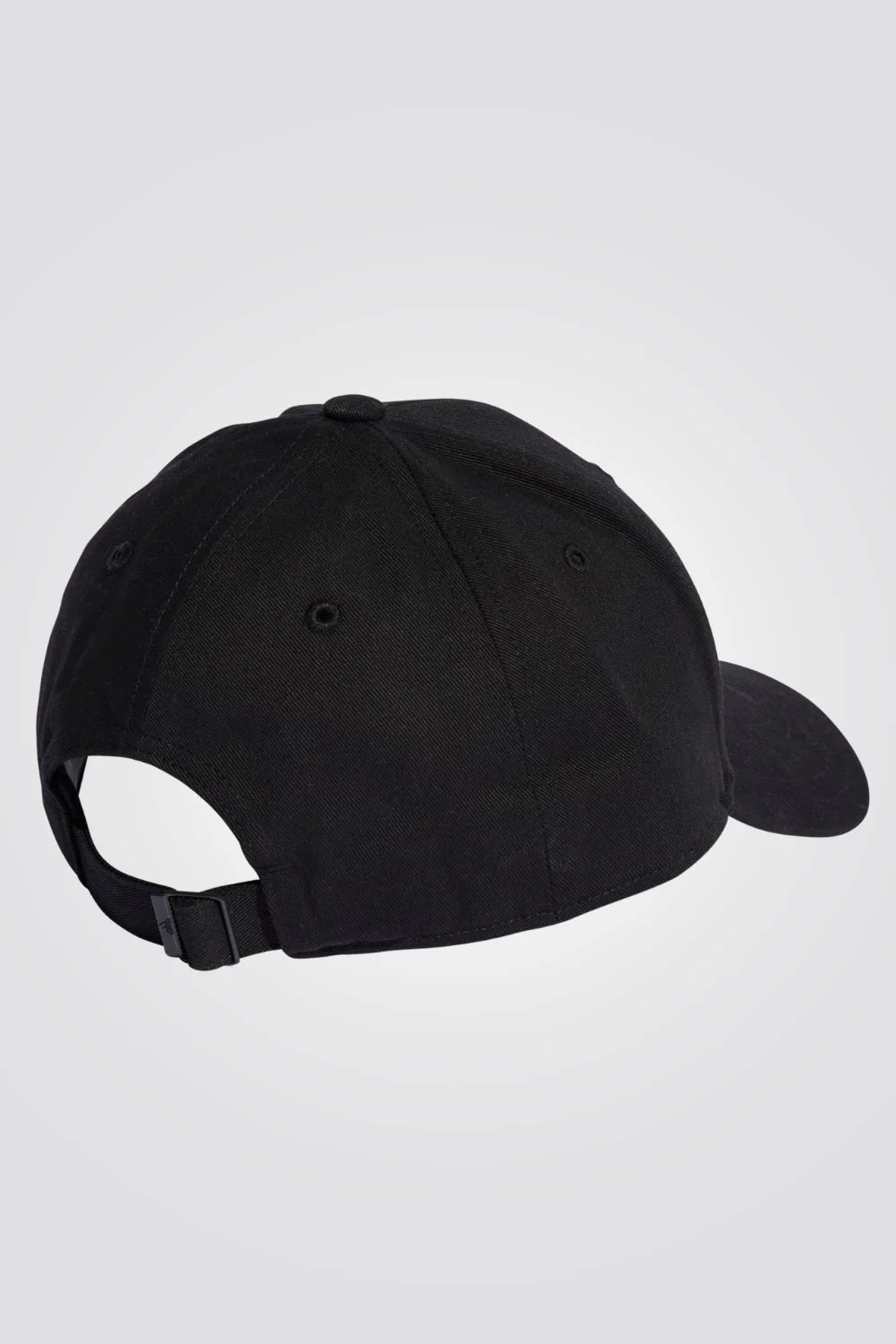 כובע COTTON TWILL בצבע שחור ולבן - Image 2