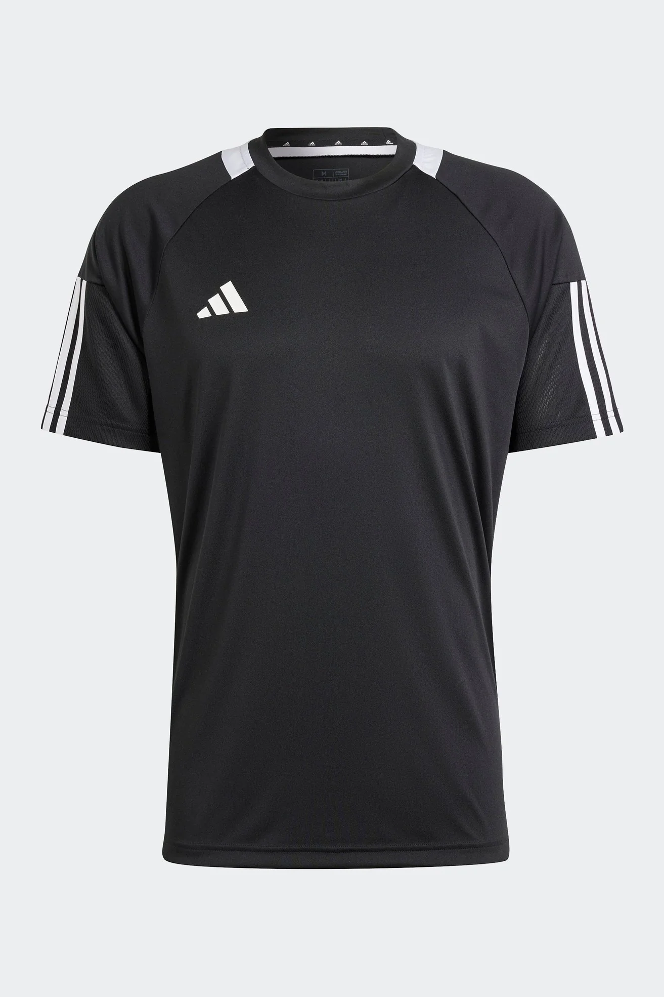 טישירט לגברים SERENO AEROREADY 3-STRIPES בצבע שחור - Image 5