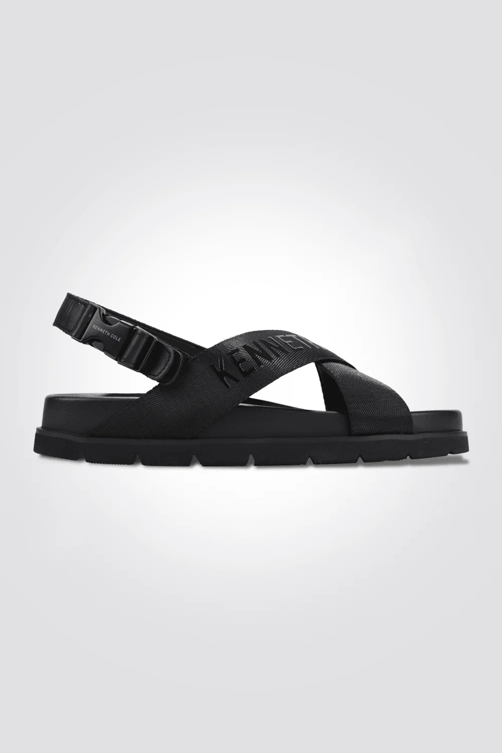 סנדלי FLAT ANKLE STRAP לנשים בצבע שחור