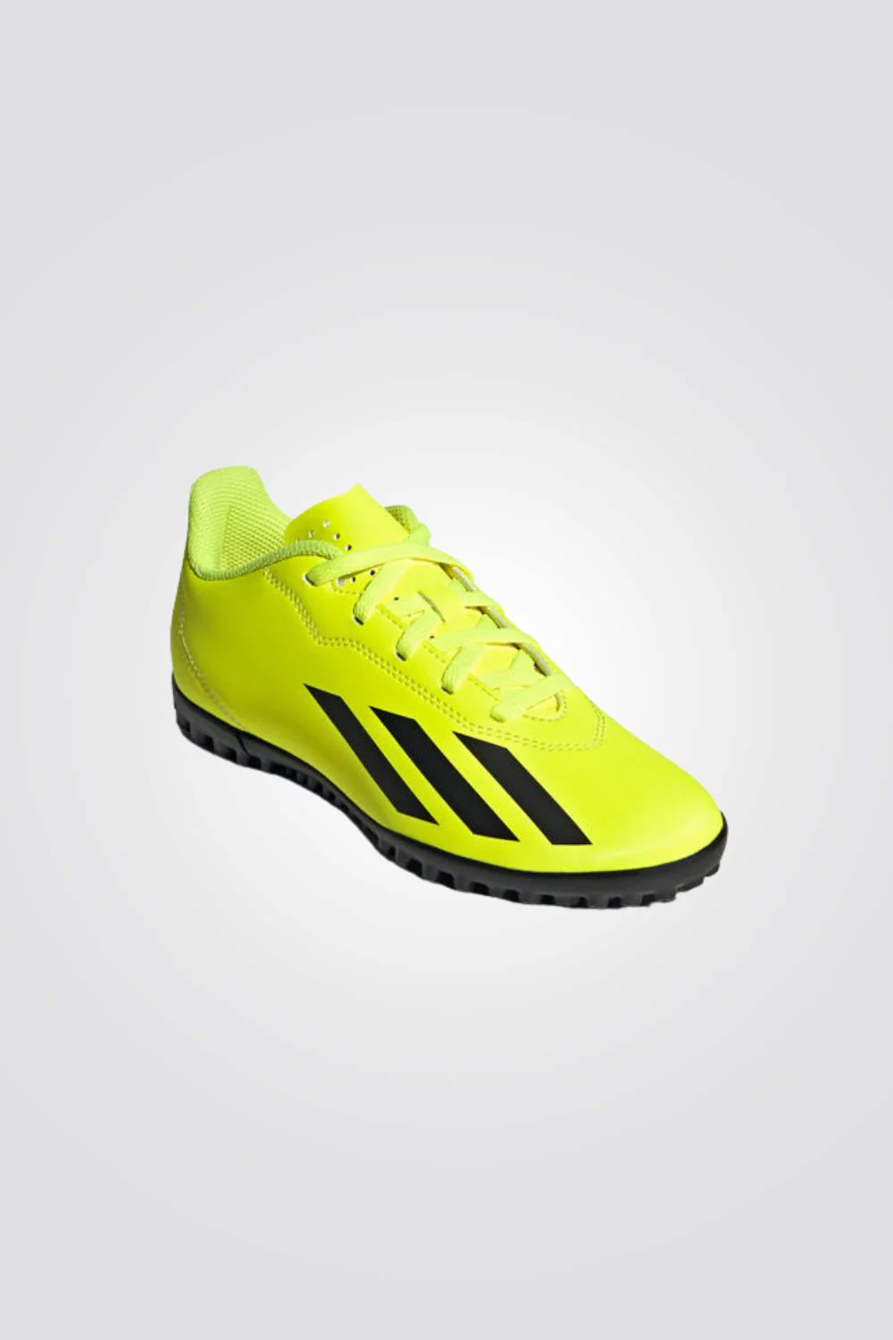 נעלי קטרגל לנוער X CRAZYFAST.4 TURF בצבע צהוב ושחור - Image 2