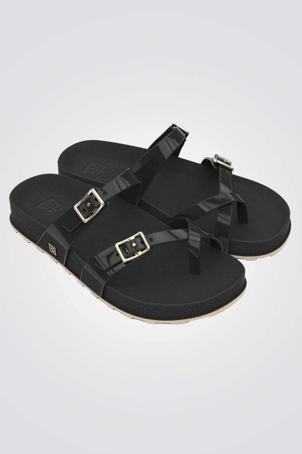 כפכפים לנשים SMART SLIDE בצבע שחור