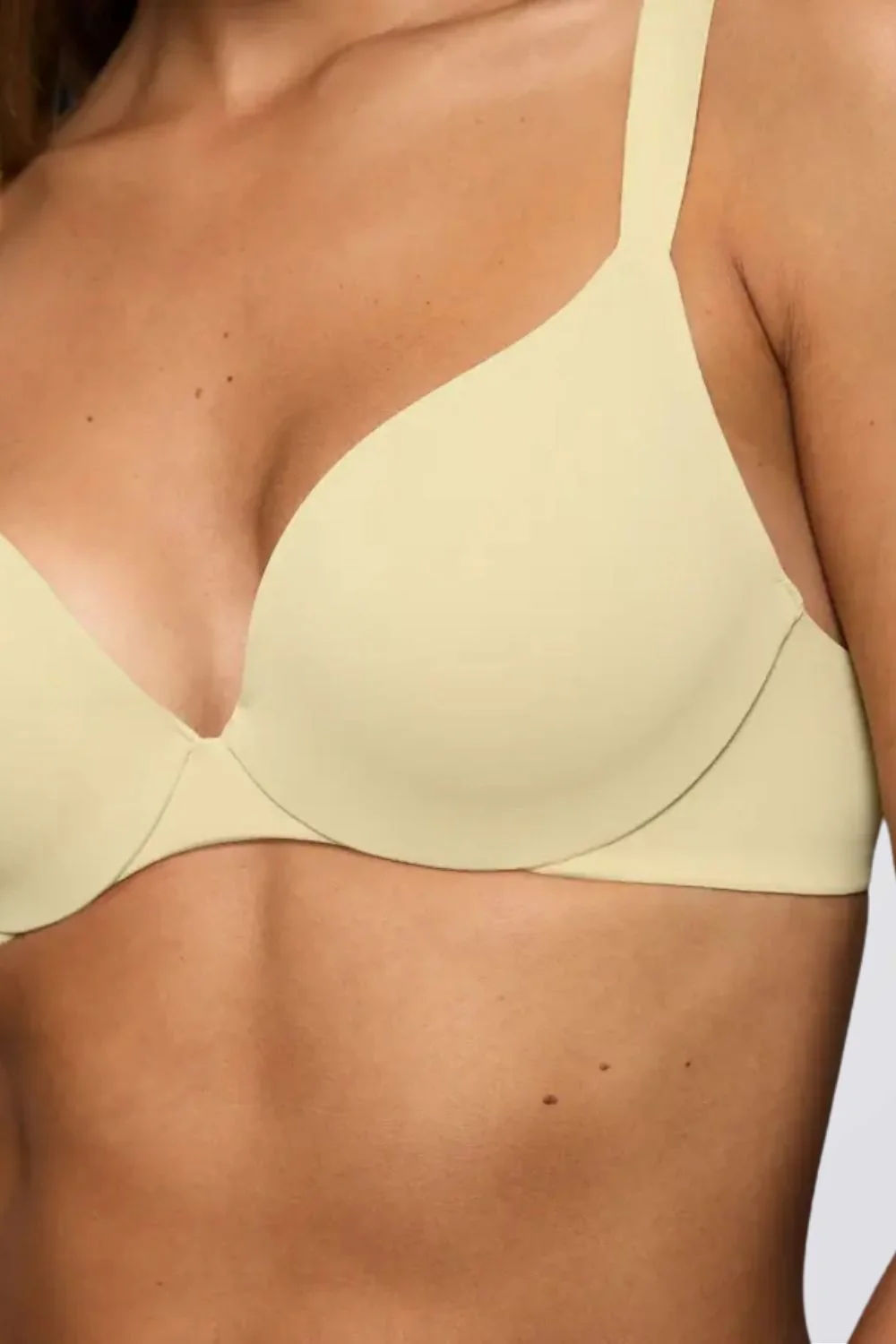חזייה מרופדת Body Make-Up Illusion WP EX בצבע צהוב | טריומף - Image 3