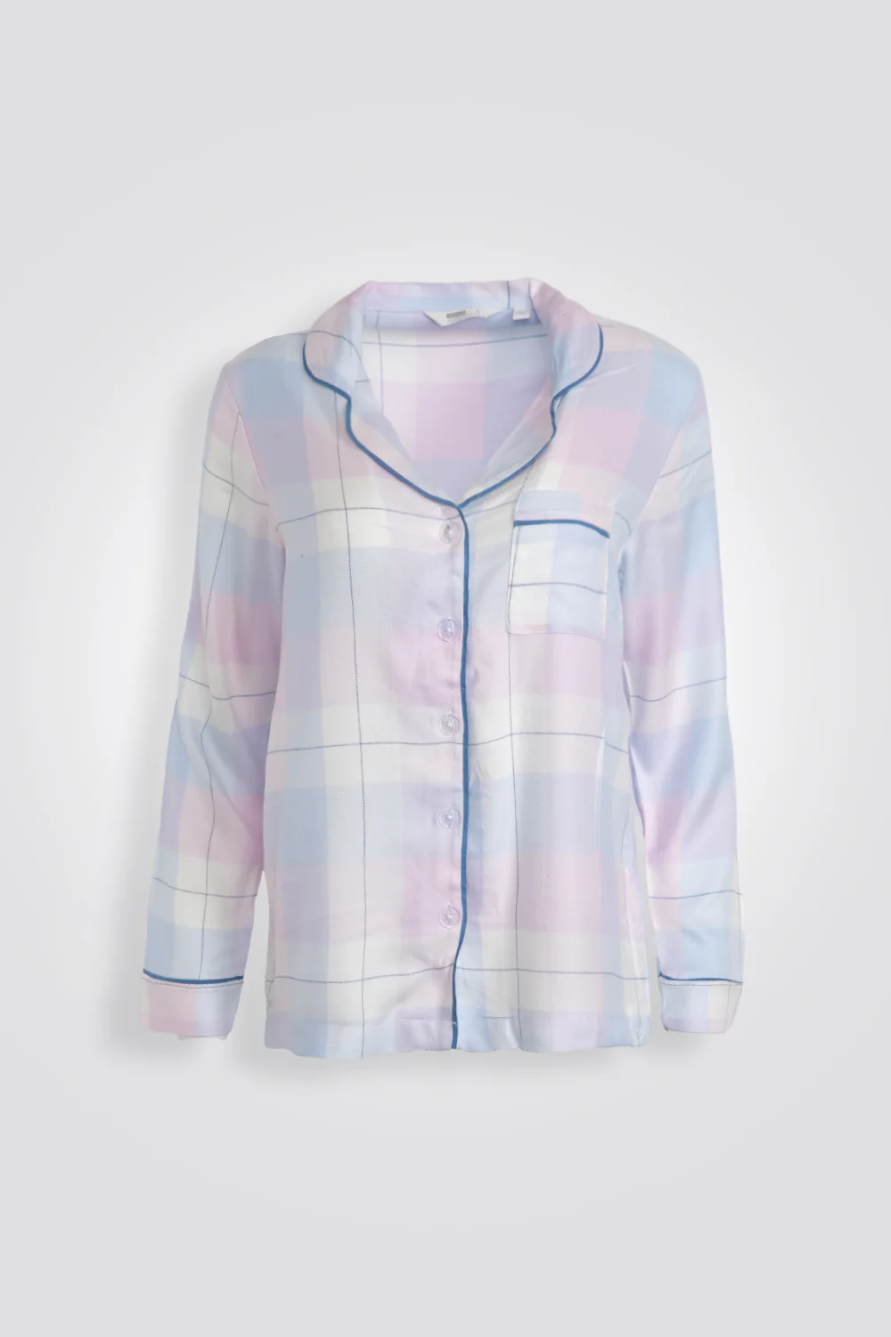 סט פיג’מה מכופתרת PLAID - Image 3