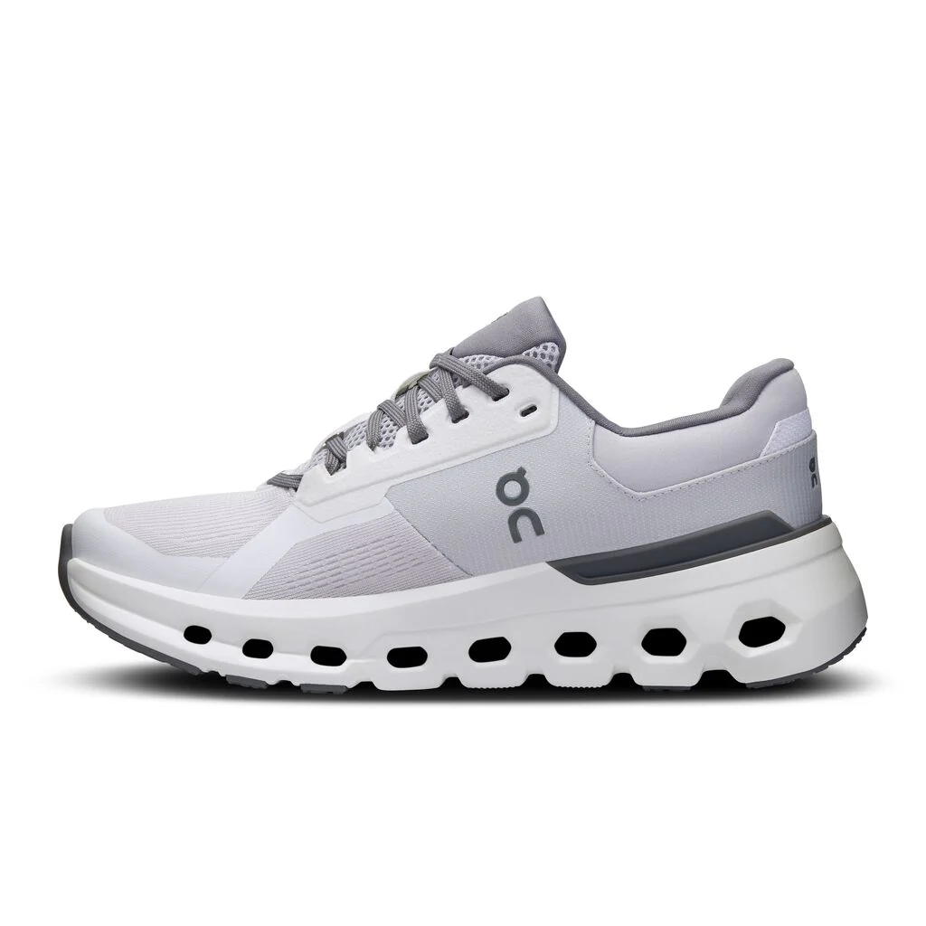 נעלי ספורט לנשים Cloudrunner 2 בצבע אפור בהיר ולבן - Image 7