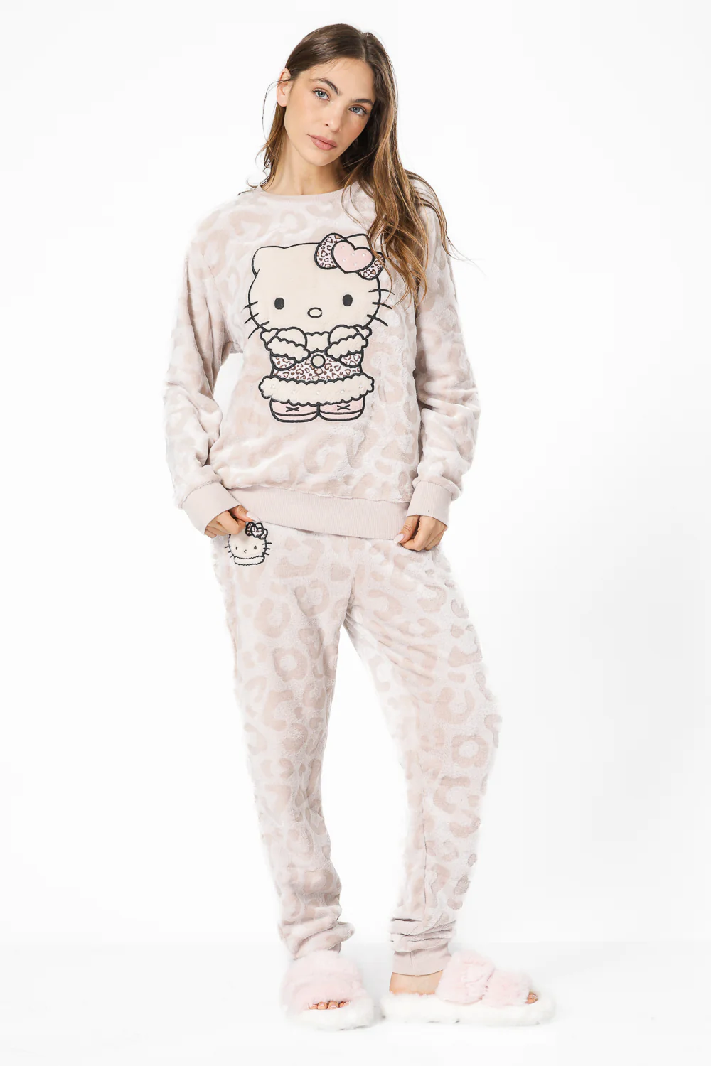סט פיג’מה פלאפי HELLO KITTY - Image 5