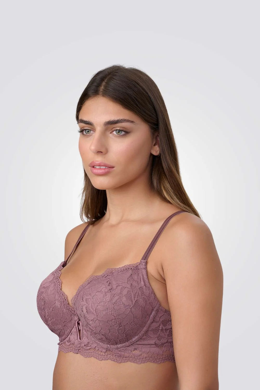 חזיית פוש אפ בעיצוב תחרה | פמינה - Image 3
