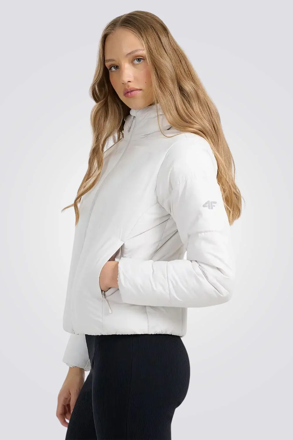 מעיל חורף DOWN JACKET לנשים | 4F - Image 6