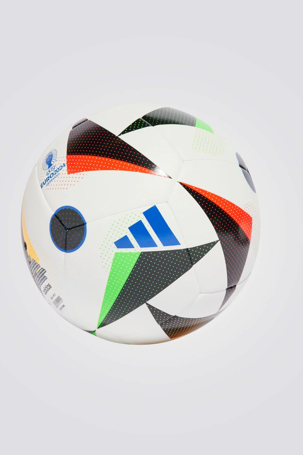 כדורגל EURO 24 TRAINING בצבע לבן שחור ואדום