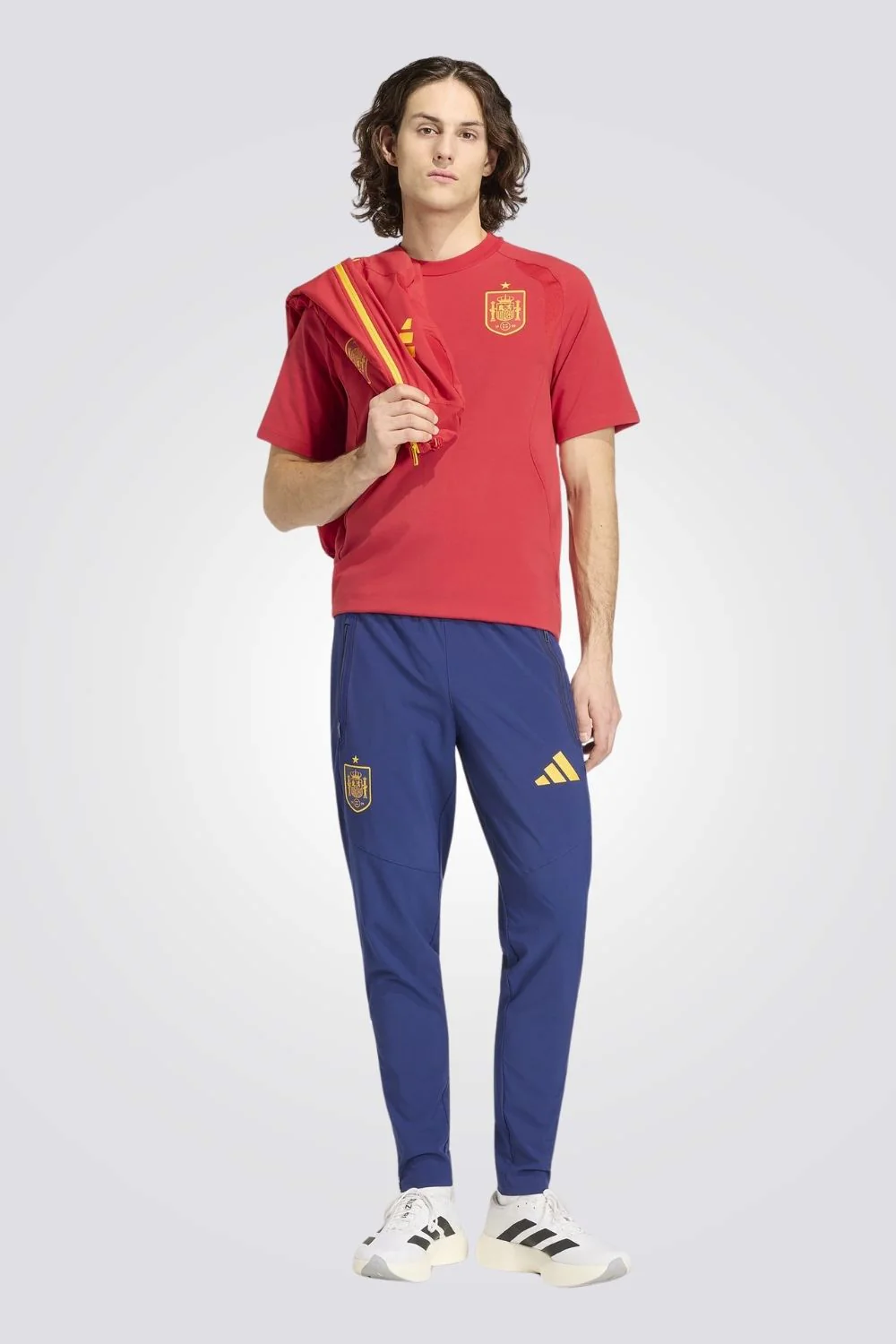 חולצת ספורט Spain Tiro Travel Tee לגברים | אדידס - Image 2