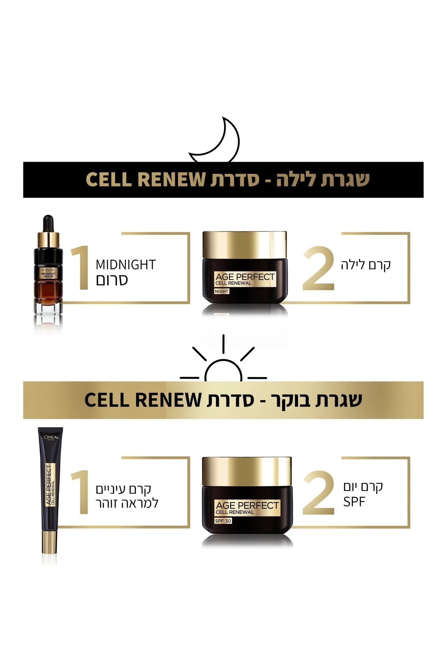 קרם יום 50 מ"ל SPF30 סדרת AGE PERFECT - Image 5