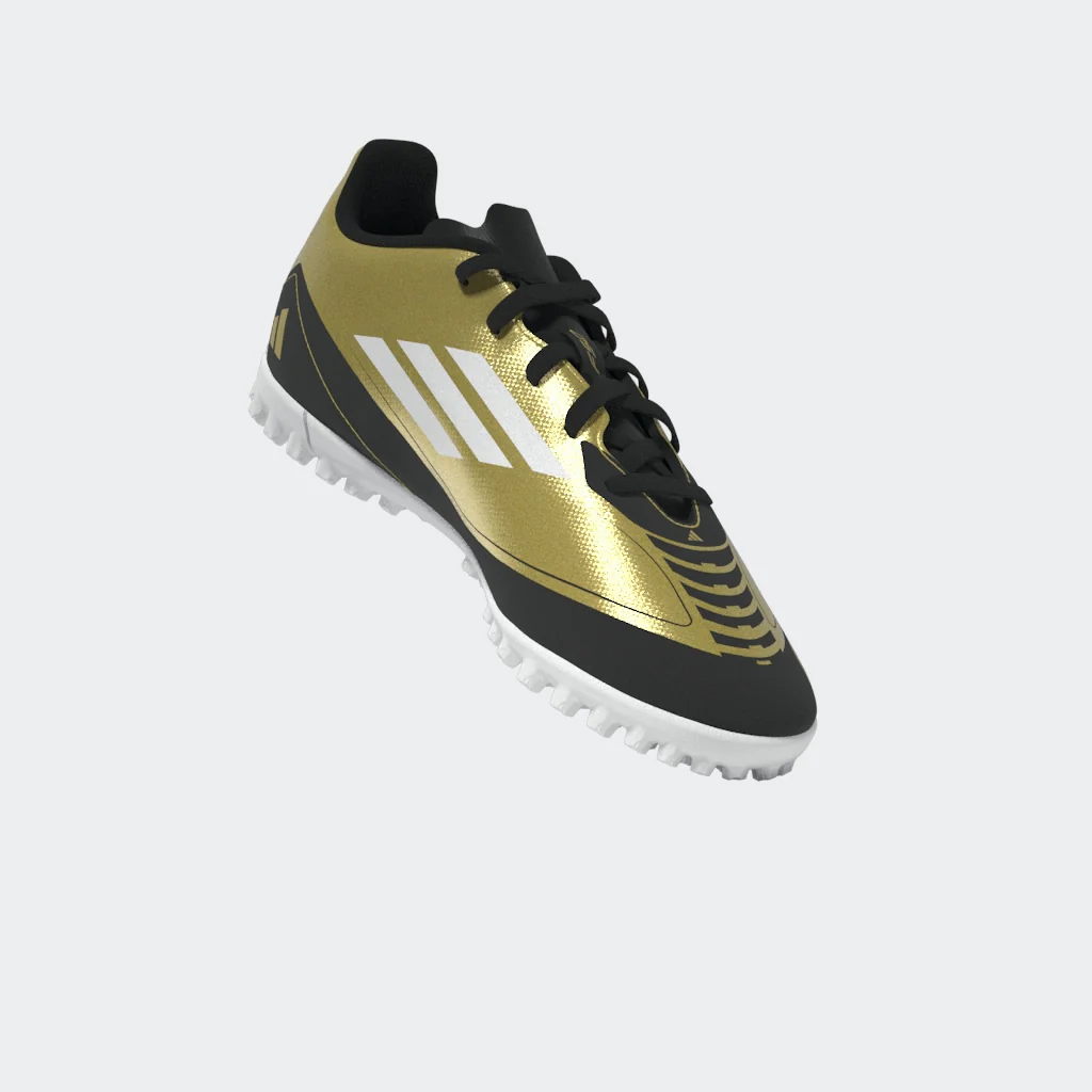 נעלי קטרגל לילדים ונוער MESSI F50 CLUB בצבע זהב ושחור - Image 13