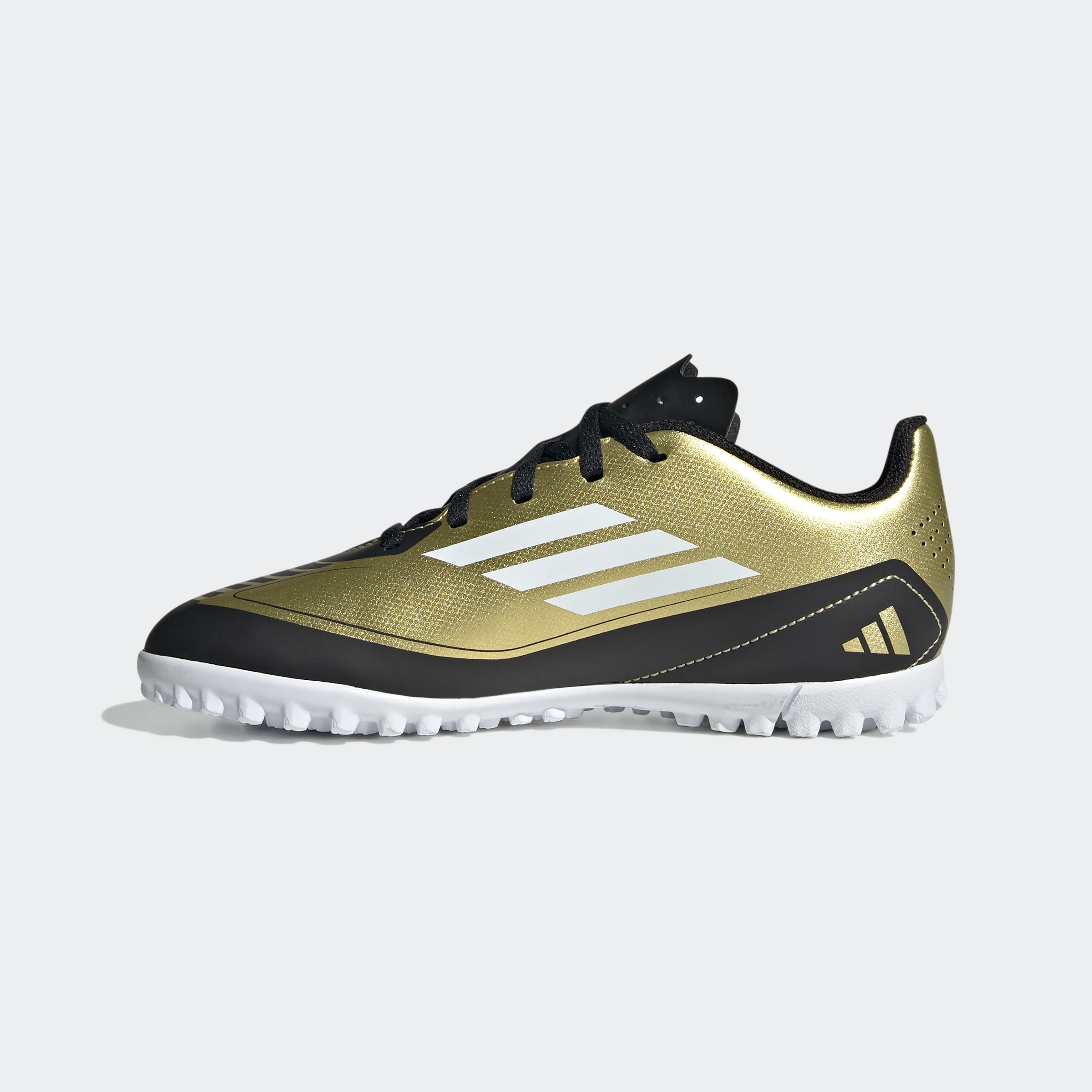 נעלי קטרגל לילדים ונוער MESSI F50 CLUB בצבע זהב ושחור - Image 17