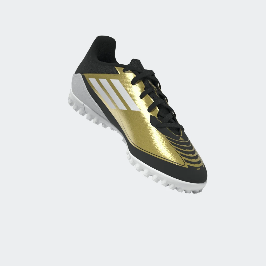 נעלי קטרגל לגברים F50 CLUB MESSI בצבע זהב ושחור - Image 13