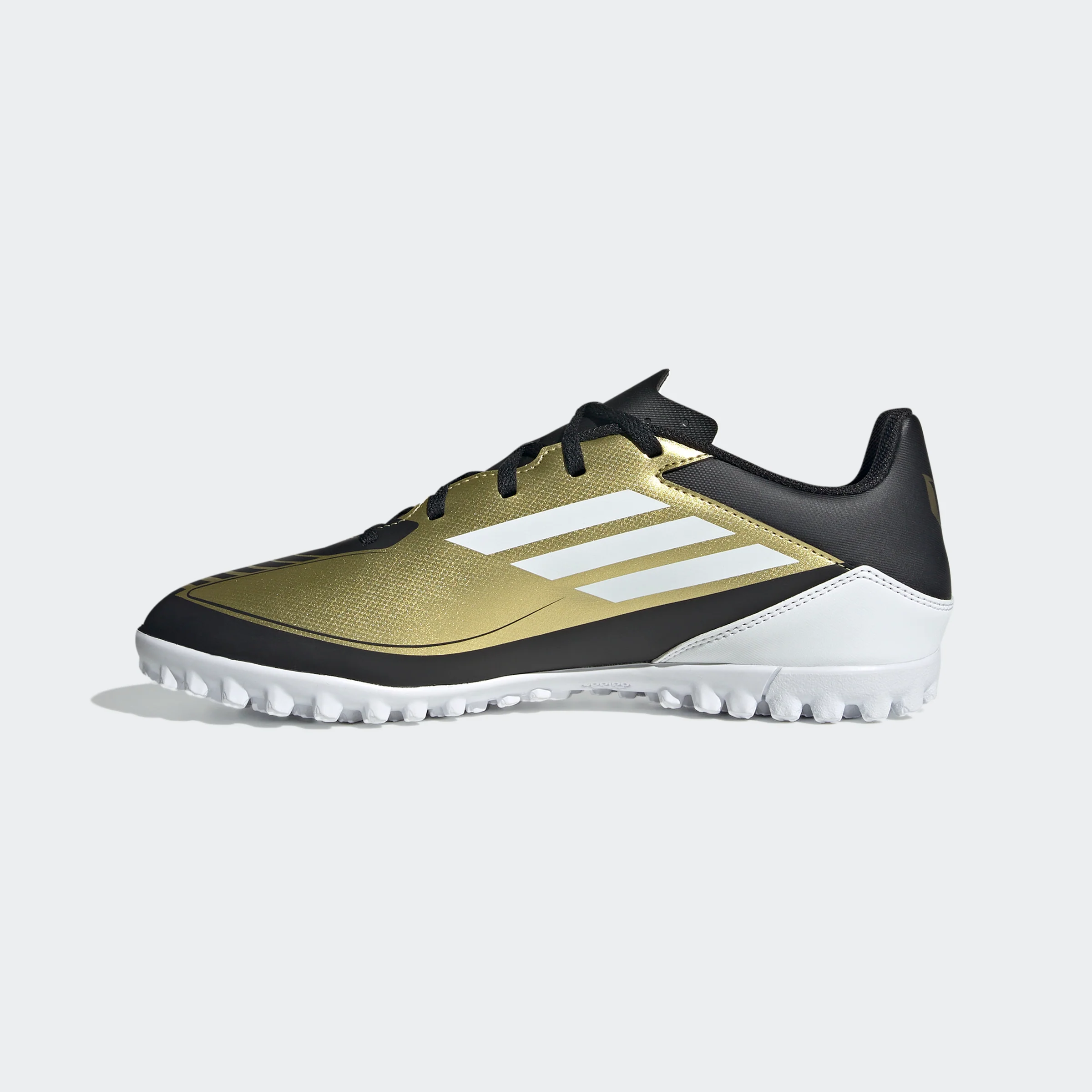 נעלי קטרגל לגברים F50 CLUB MESSI בצבע זהב ושחור - Image 17