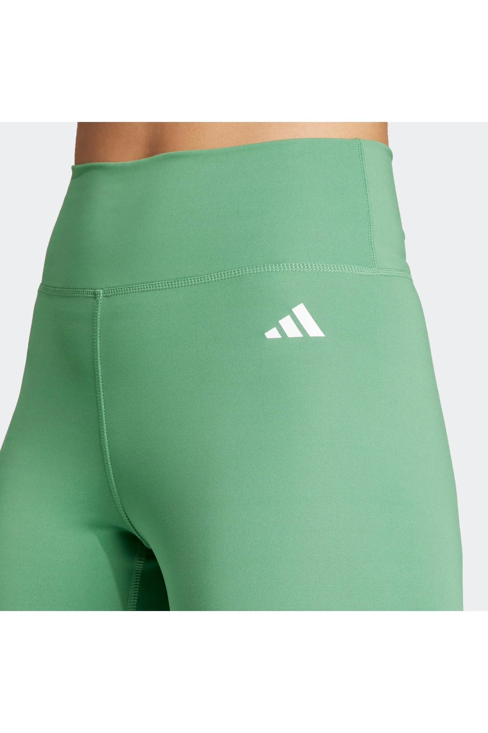 טייץ לנשים TRAINING ESSENTIALS HIGH-WAISTED 7/8 בצבע ירוק - Image 5