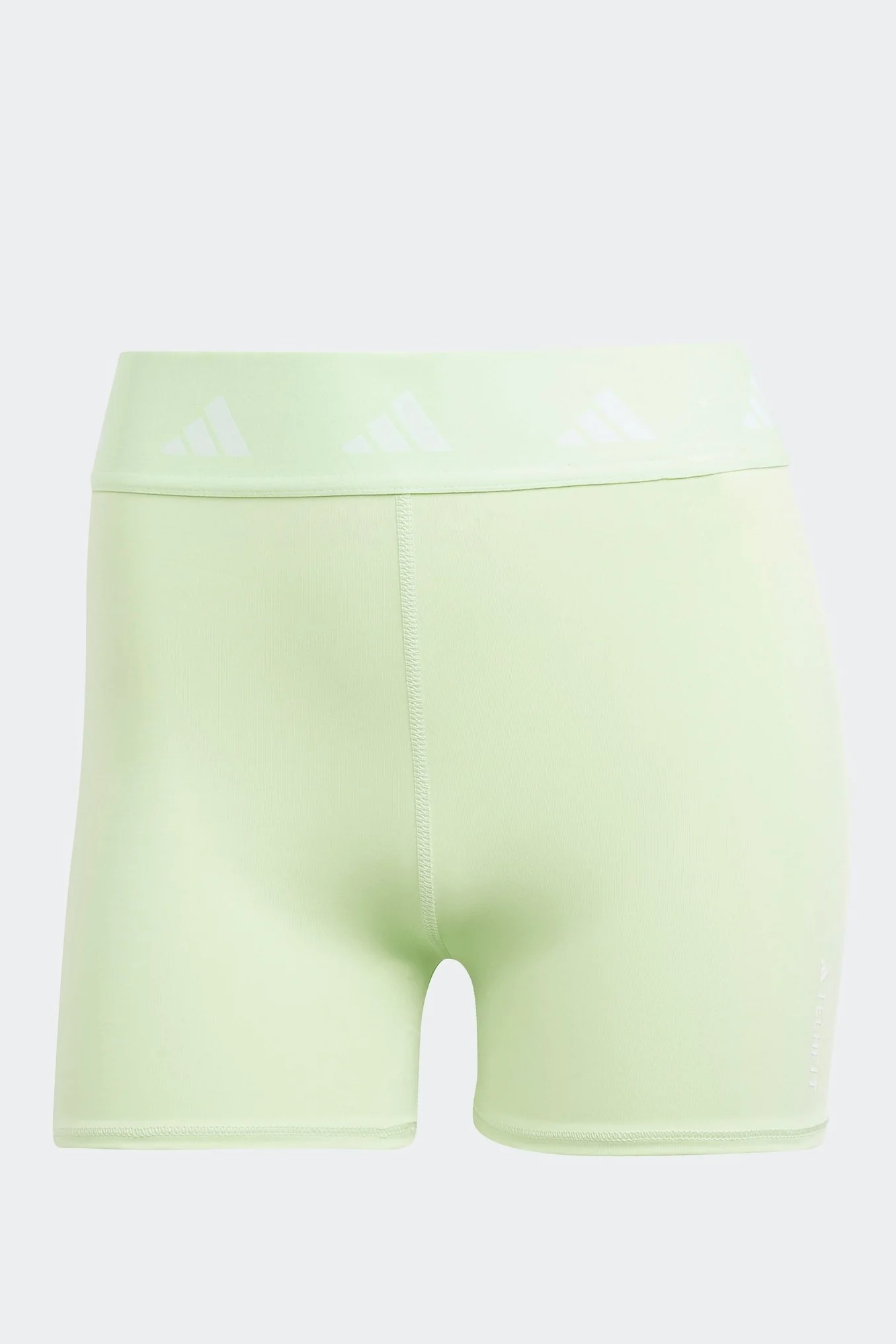 טייץ קצר לנשים TECHFIT בצבע ירוק זוהר - Image 6